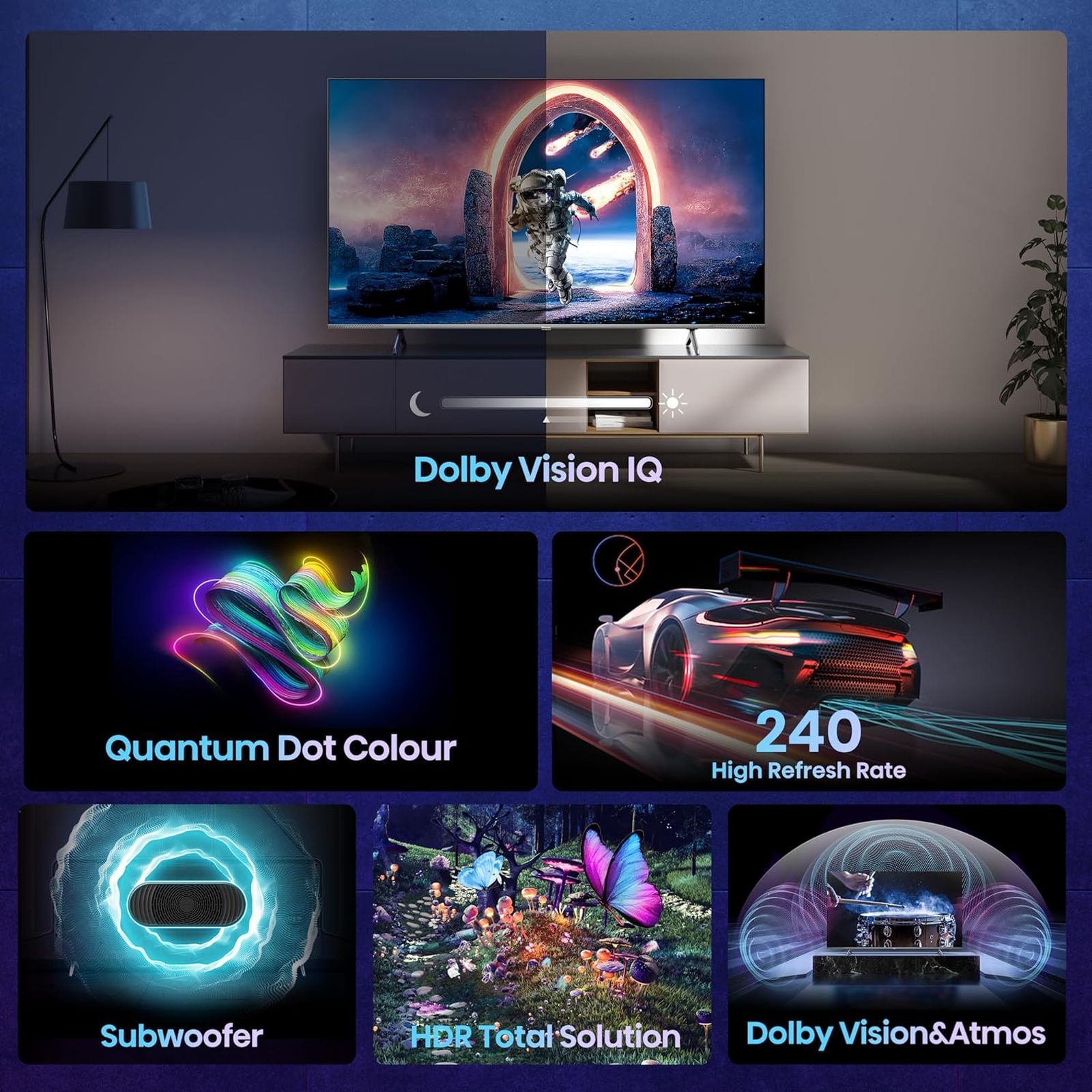 Hisense E7K Pro 165.1 cm (65 inch) QLED 4K Ultra HD Smart VIDAA TV with Dolby Vision & Dolby Atmos (2023 model) Hisense E7K Pro 165.1 cm (65 inch) QLED 4K Ultra HD Smart VIDAA TV with Dolby Vision & Dolby Atmos (2023 model)_7