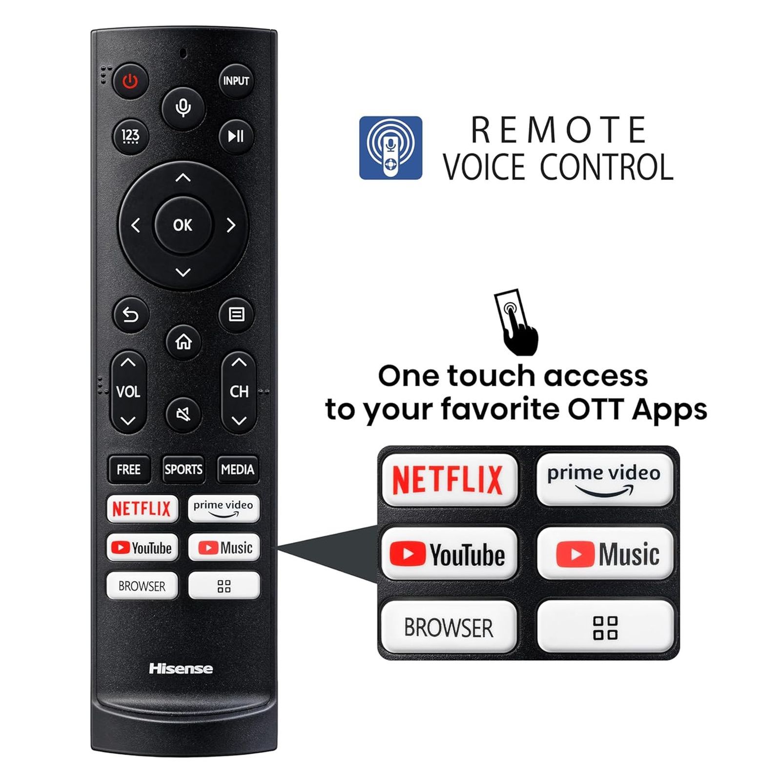 Hisense E7K Pro 165.1 cm (65 inch) QLED 4K Ultra HD Smart VIDAA TV with Dolby Vision & Dolby Atmos (2023 model) Hisense E7K Pro 165.1 cm (65 inch) QLED 4K Ultra HD Smart VIDAA TV with Dolby Vision & Dolby Atmos (2023 model)_5