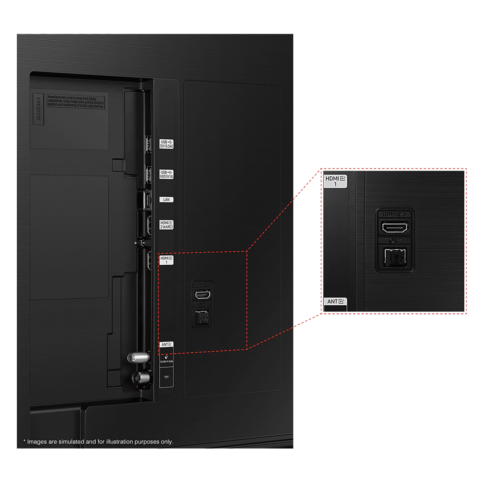 SAMSUNG Q60D 109.22 cm (43 inch) QLED 4K Ultra HD Smart Tizen TV with 4K Upscaling (2024 model)_7