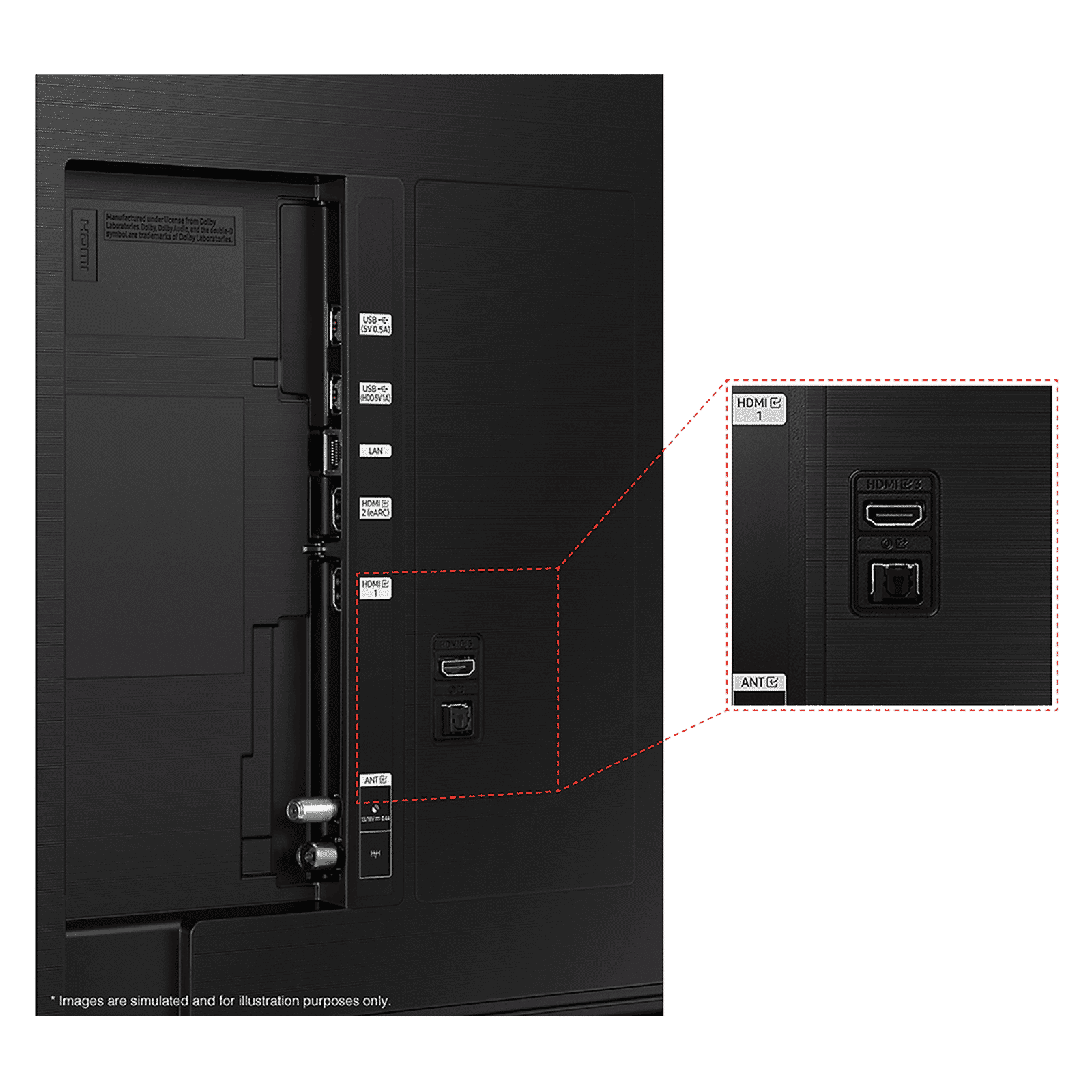 SAMSUNG Q60D 127 cm (50 inch) QLED 4K Ultra HD Smart Tizen TV with 4K Upscaling (2024 model)_7