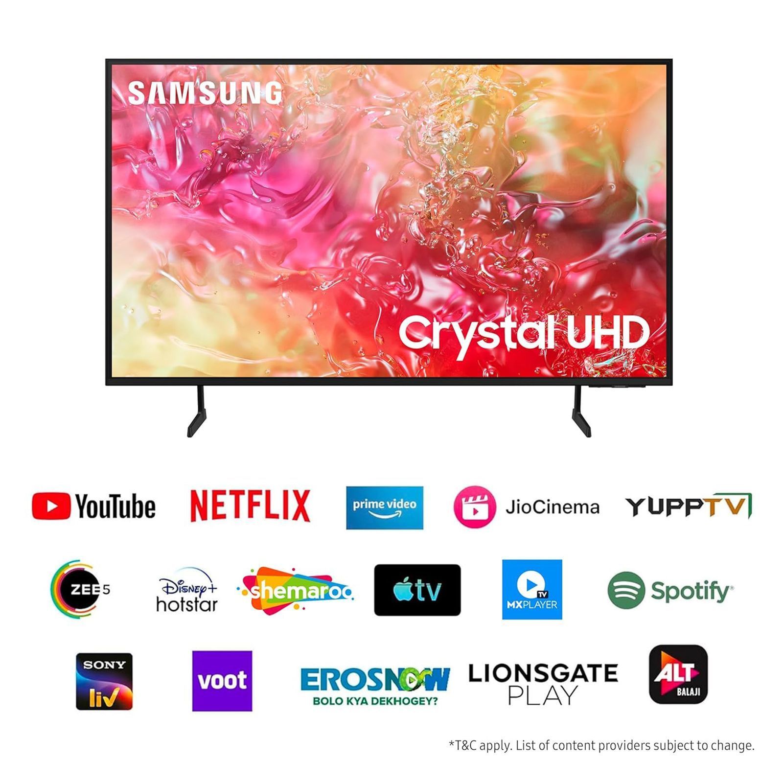 SAMSUNG DU7700 177.8 cm (70 inch) 4K Ultra HD LED Smart Tizen TV with Motion Xcelerator (2024 model)_10