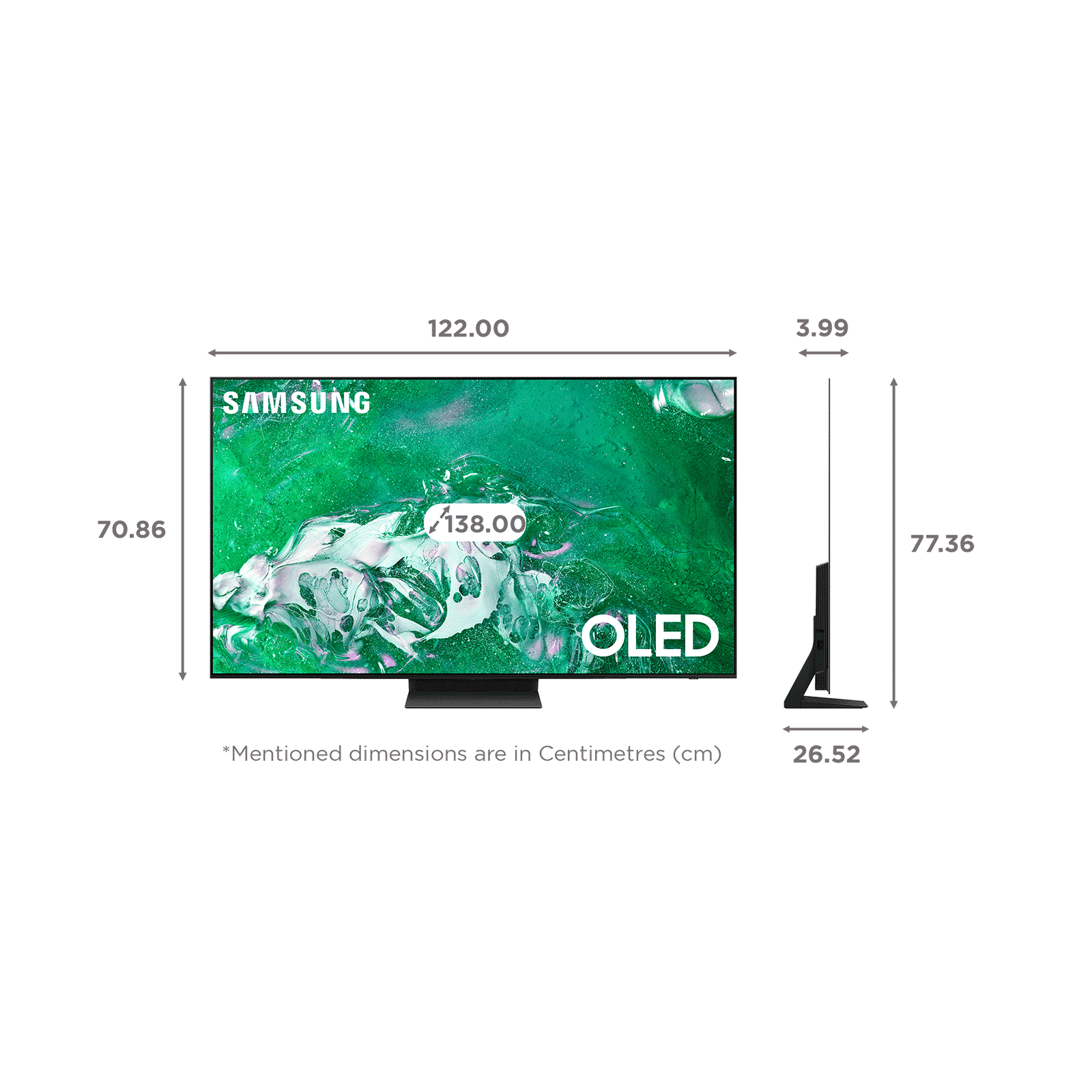 SAMSUNG S90D 139.7 cm (55 inch) 4K Ultra HD OLED Smart Tizen TV with 4K AI Upscaling (2024 model) SAMSUNG S90D 139.7 cm (55 inch) 4K Ultra HD OLED Smart Tizen TV with 4K AI Upscaling (2024 model)_2