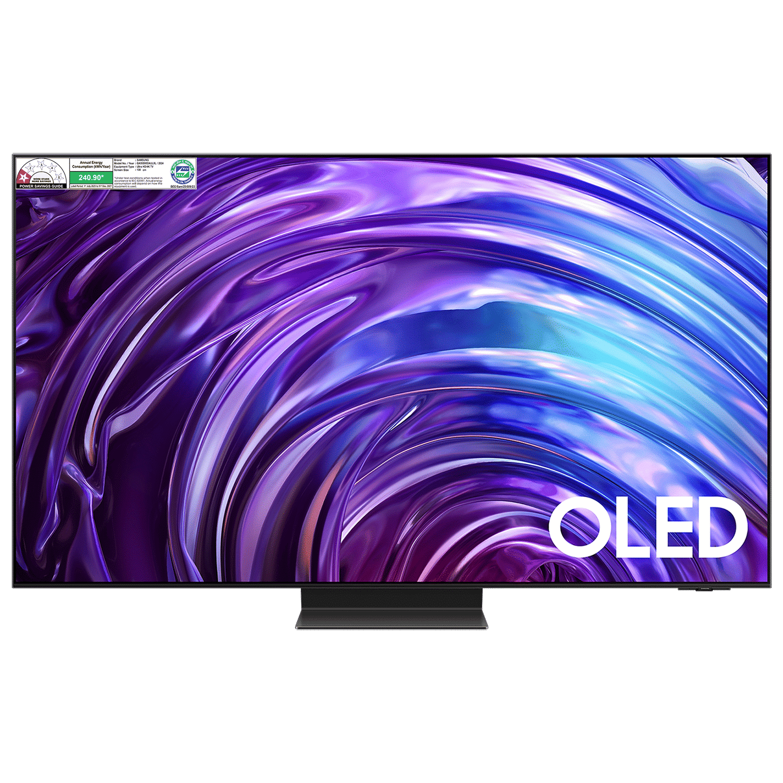 SAMSUNG 9 139.7 cm (55 inch) 4K Ultra HD LED Smart Tizen TV with Voice Assistant (2024 model) SAMSUNG 9 139.7 cm (55 inch) 4K Ultra HD LED Smart Tizen TV with Voice Assistant (2024 model)_1