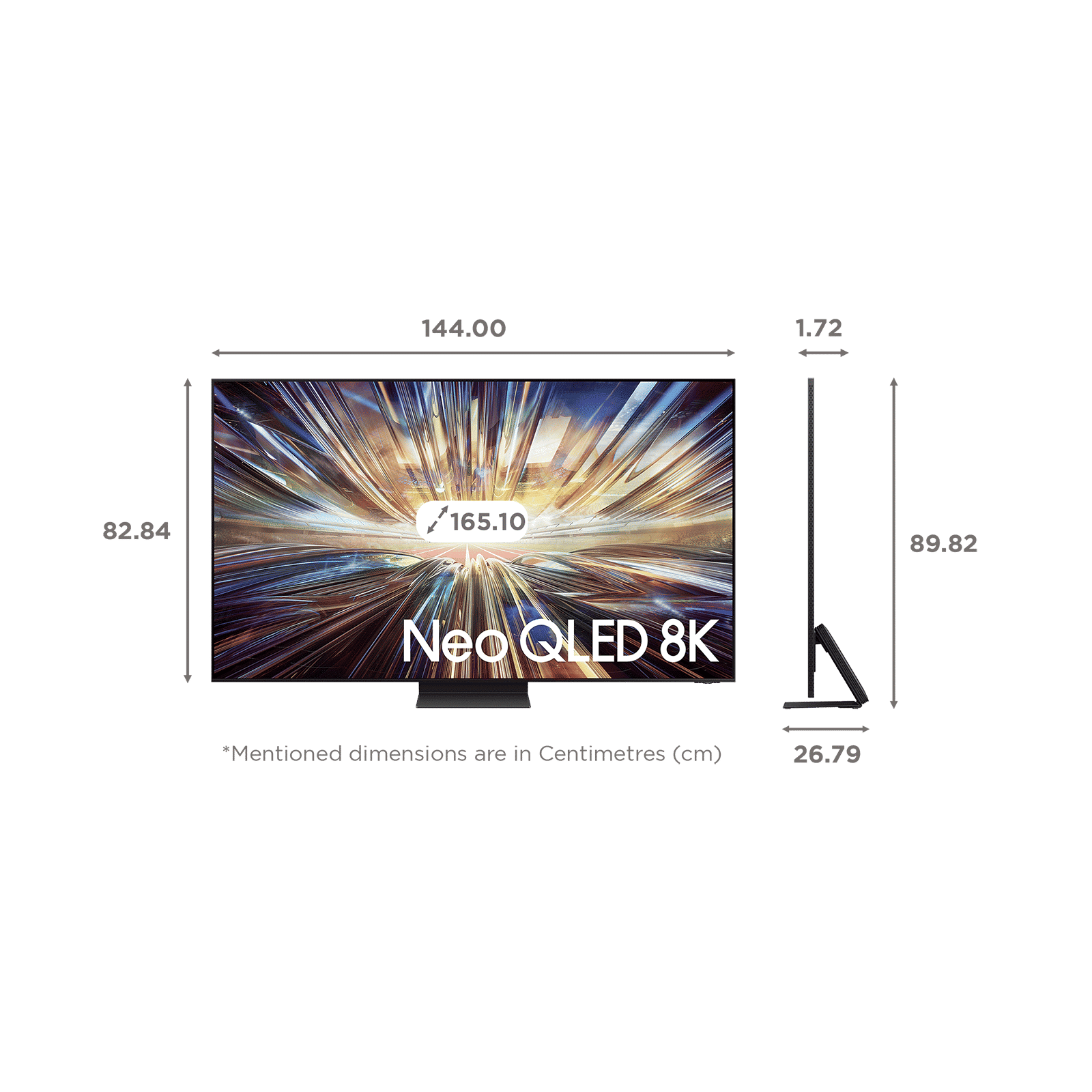 SAMSUNG QN800D 165.1 cm (65 inch) Neo QLED 8K Ultra HD Smart Tizen TV with Quantum Matrix Technology Pro (2024 model)_2