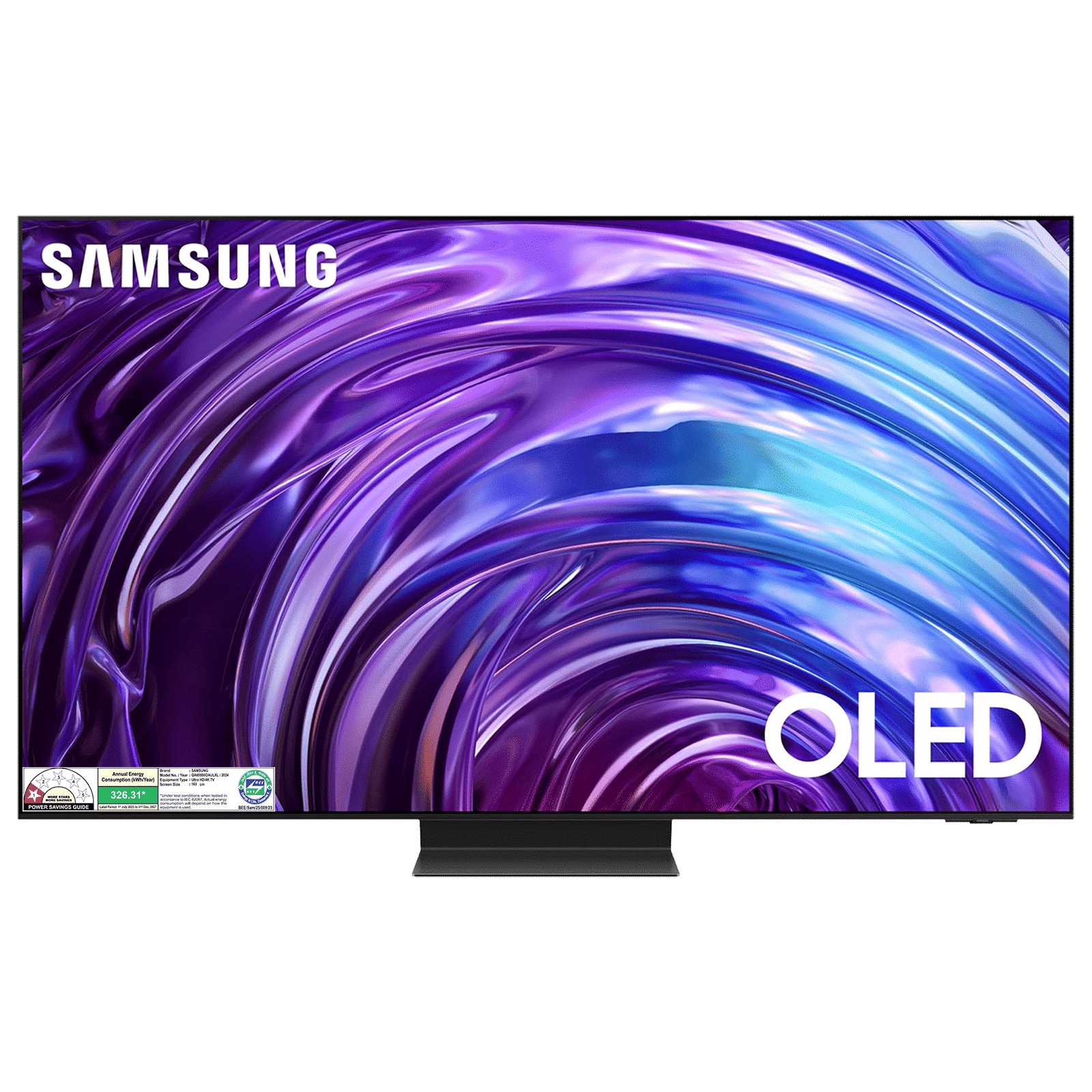 SAMSUNG S95D 165.1 cm (65 inch) OLED 4K Ultra HD Smart Tizen TV with Perception Color Mapping (2024 model)_1