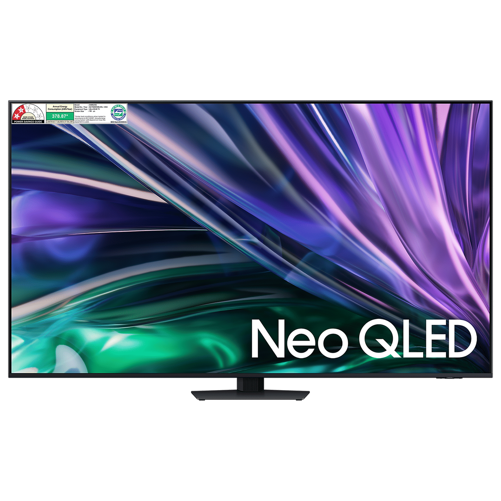 SAMSUNG QN85D 190.5 cm (75 inch) Neo QLED 4K Ultra HD Smart Tizen TV with Quantum Matrix Technology (2024 model) SAMSUNG QN85D 190.5 cm (75 inch) Neo QLED 4K Ultra HD Smart Tizen TV with Quantum Matrix Technology (2024 model)_1
