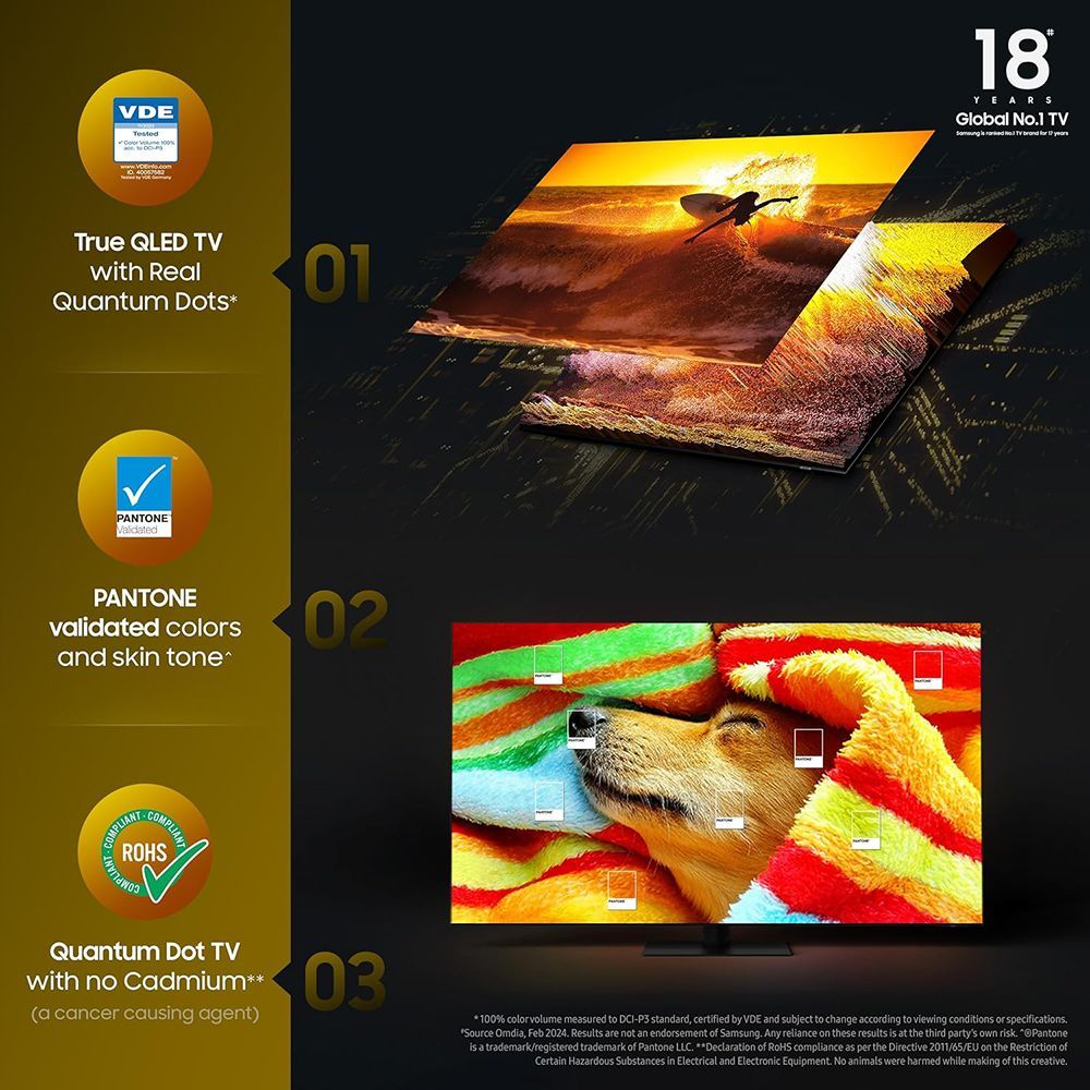 SAMSUNG QN90D 215.9 cm (85 inch) Neo QLED 4K Ultra HD Smart Tizen TV with Quantum Matrix Technology (2024 model)_20