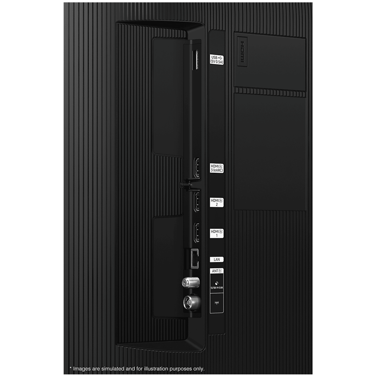 SAMSUNG DU7000 165.1 cm (65 inch) 4K Ultra HD LED Smart Tizen TV with 4K AI Upscaling (2024 model)_9