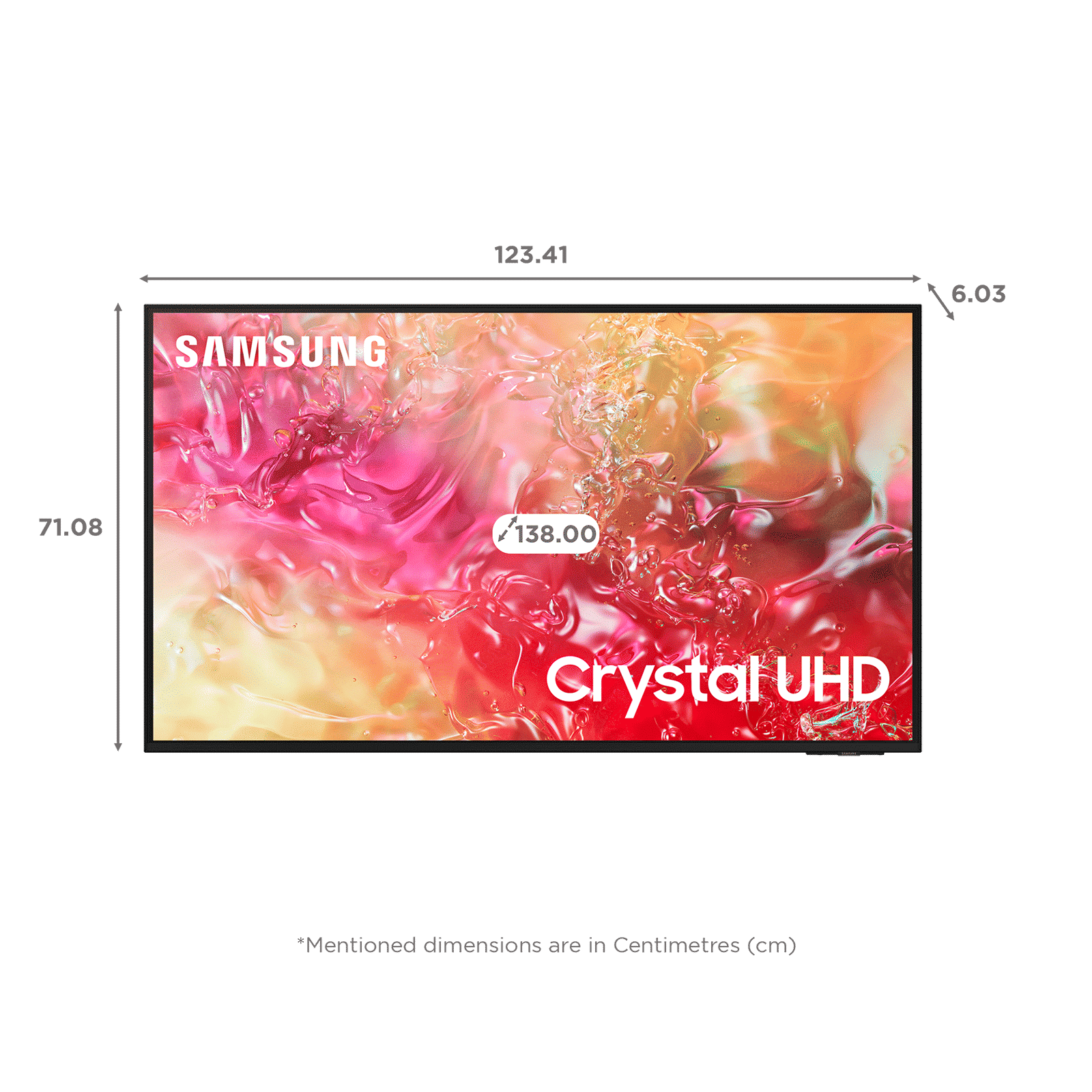 SAMSUNG DU7000 139.7 cm (55 inch) 4K Ultra HD LED Smart Tizen TV with 4K AI Upscaling (2024 model)_2