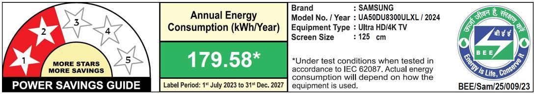 SAMSUNG DU8300 127 cm (50 inch) 4K Ultra HD LED Smart Tizen TV with Dynamic Crystal Color(2024 model)_4