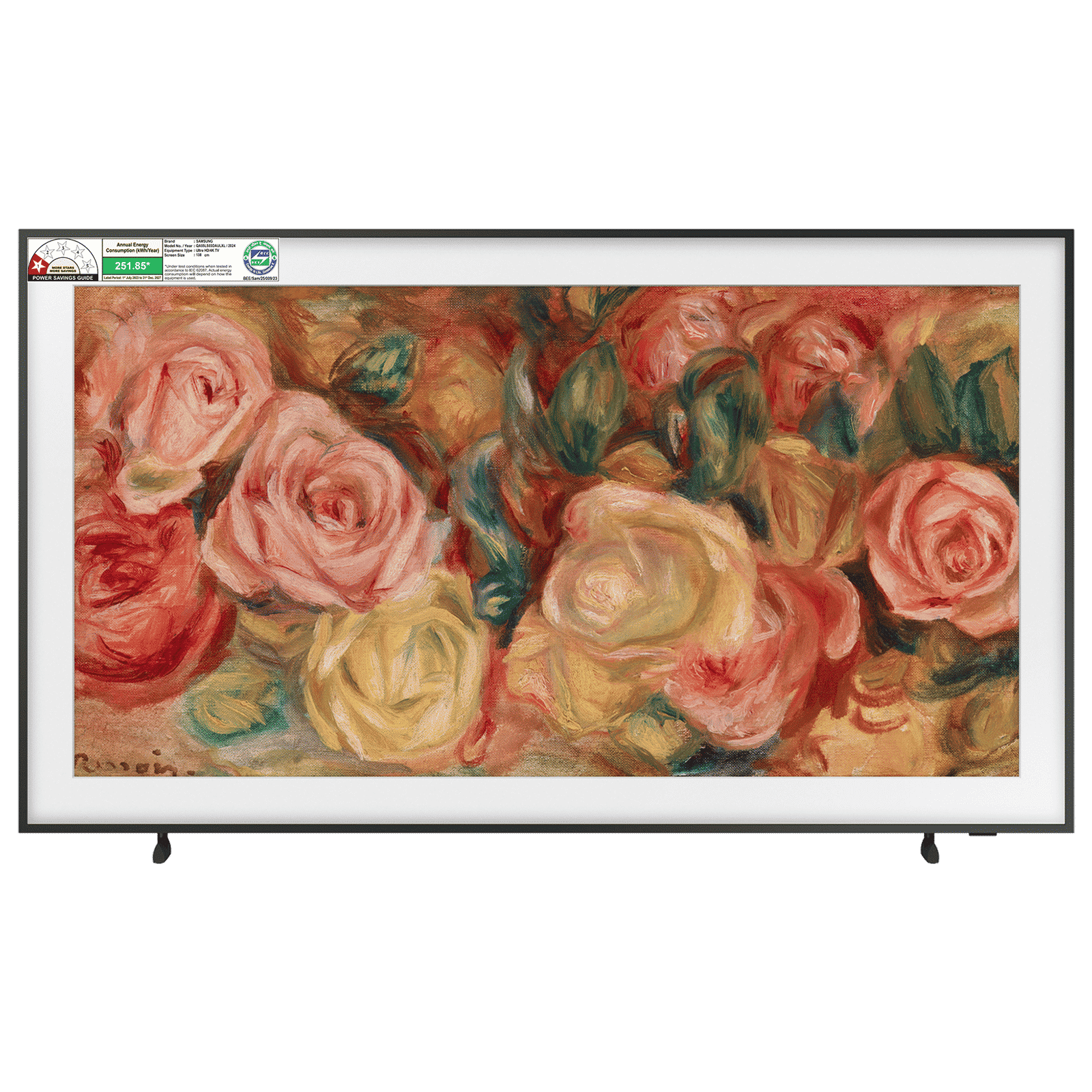 SAMSUNG LS03D 139.7 cm (55 inch) 4K Ultra Smart HD Tizen TV with Motion Xcelerator (2024 model)_1