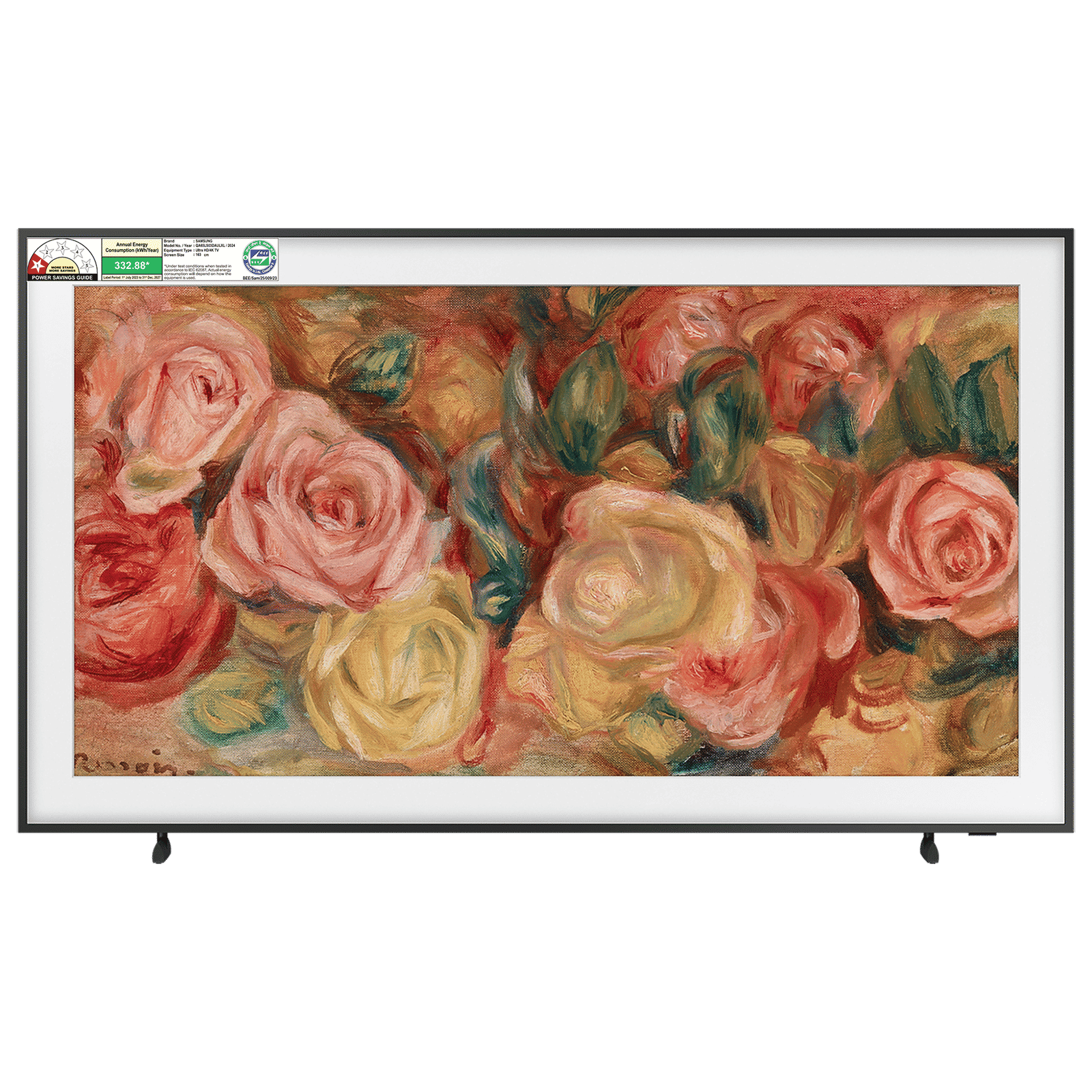 SAMSUNG LS03D 165.1 cm (65 inch) 4K Ultra Smart HD QLED Smart Tizen TV with Dolby Audio Technology (2024 model) SAMSUNG LS03D 165.1 cm (65 inch) 4K Ultra Smart HD QLED Smart Tizen TV with Dolby Audio Technology (2024 model)_1