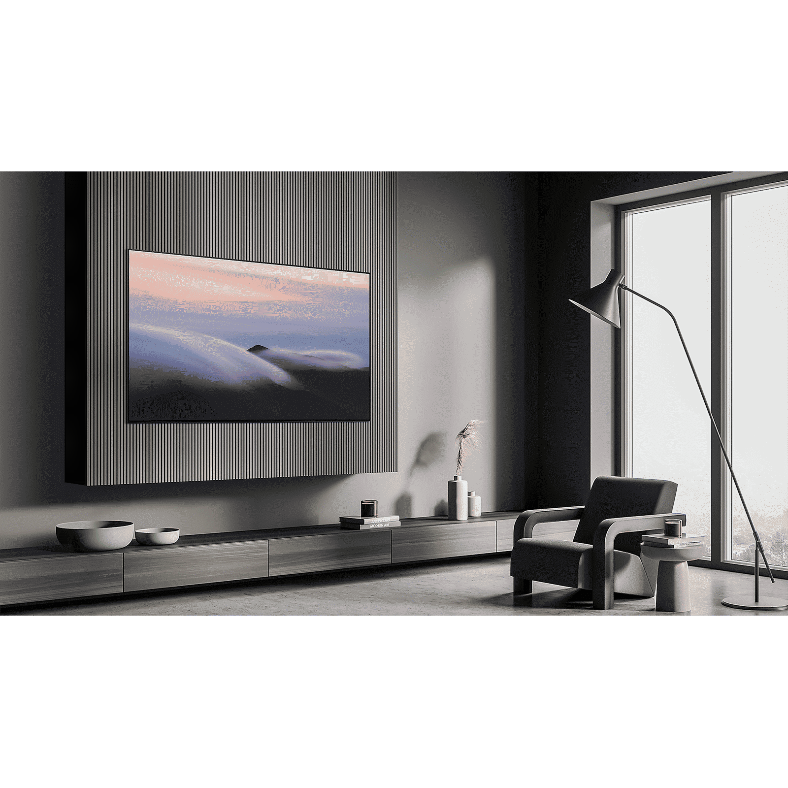 SAMSUNG S90D 210 cm (83 inch) 4K Ultra HD OLED Smart Tizen TV with 4K AI Upscaling (2024 model)_9