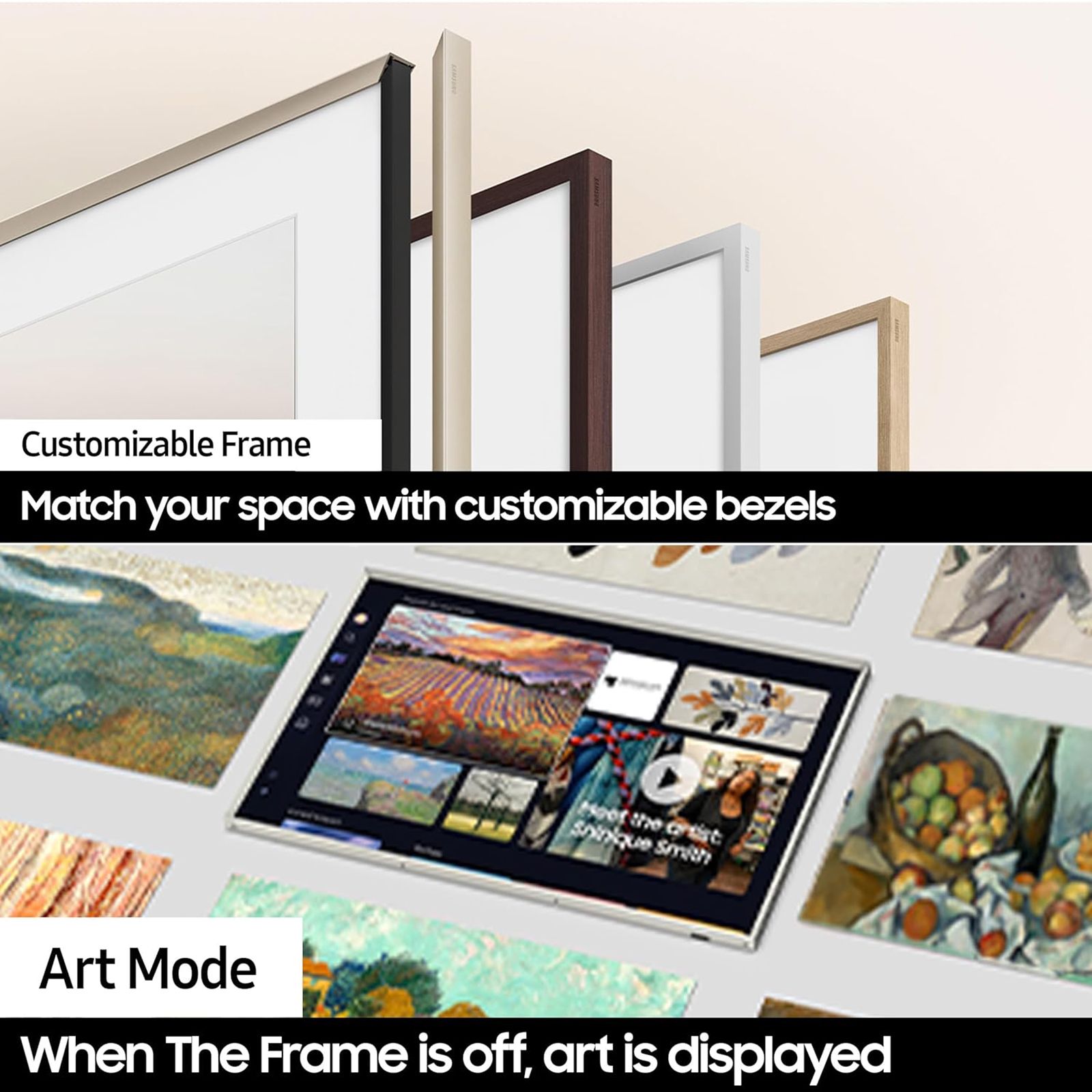 SAMSUNG The Frame 109.22 cm (43 inch) 4K Ultra Smart HD QLED Smart Tizen TV with Dolby Audio Technology (2024 model)_19