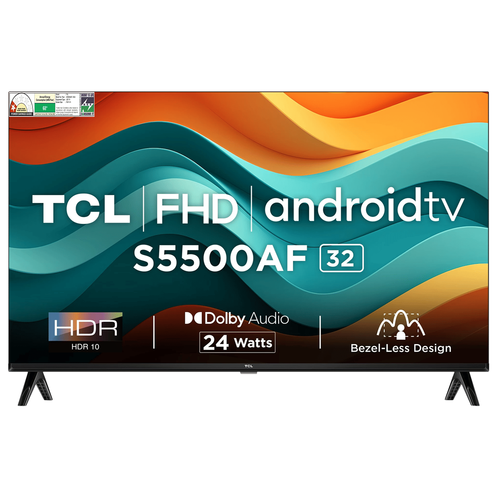 TCL S5500AF 81.28 cm (32 inch) Full HD LED Smart Android TV with Built- in Google Assistant (2024 model)_1