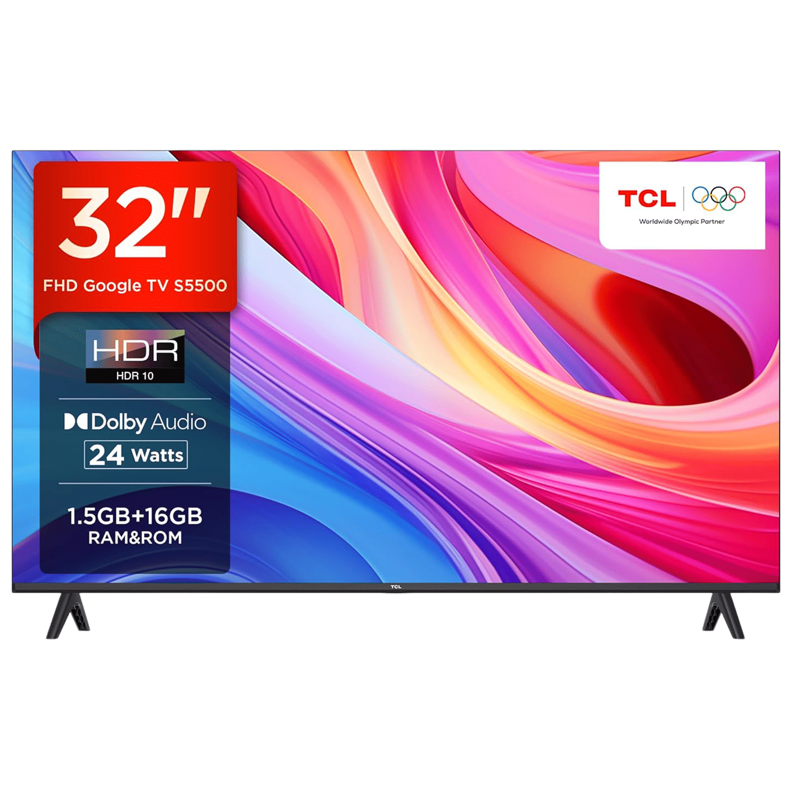 TCL S Series 80 cm (32 inch) Full HD LED Smart Google TV with Dolby Audio (2024 model) TCL S Series 80 cm (32 inch) Full HD LED Smart Google TV with Dolby Audio (2024 model)_1
