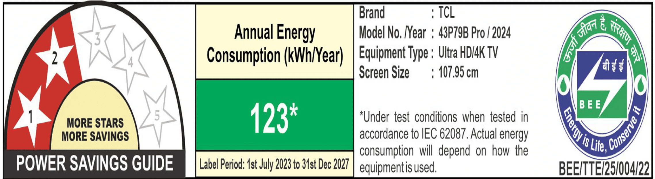 TCL P755 109.22 cm (43 inch) QLED 4K Ultra HD Smart Google TV with Dolby Vision and Dolby Atmos (2024 model)_4