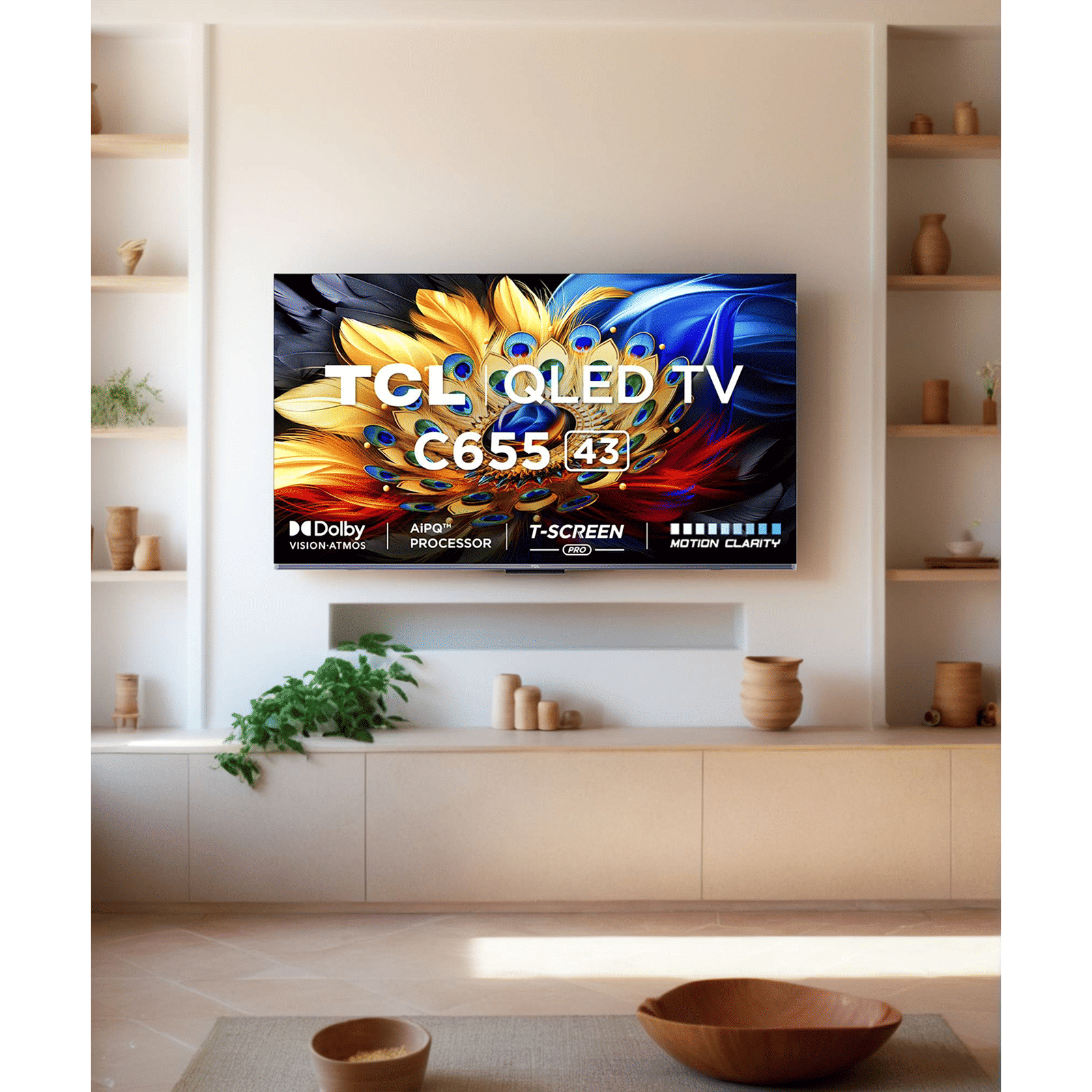 TCL C655 109.22 cm (43 inch) QLED 4K Ultra HD Google TV with AiPQ PRO PROCESSOR_20