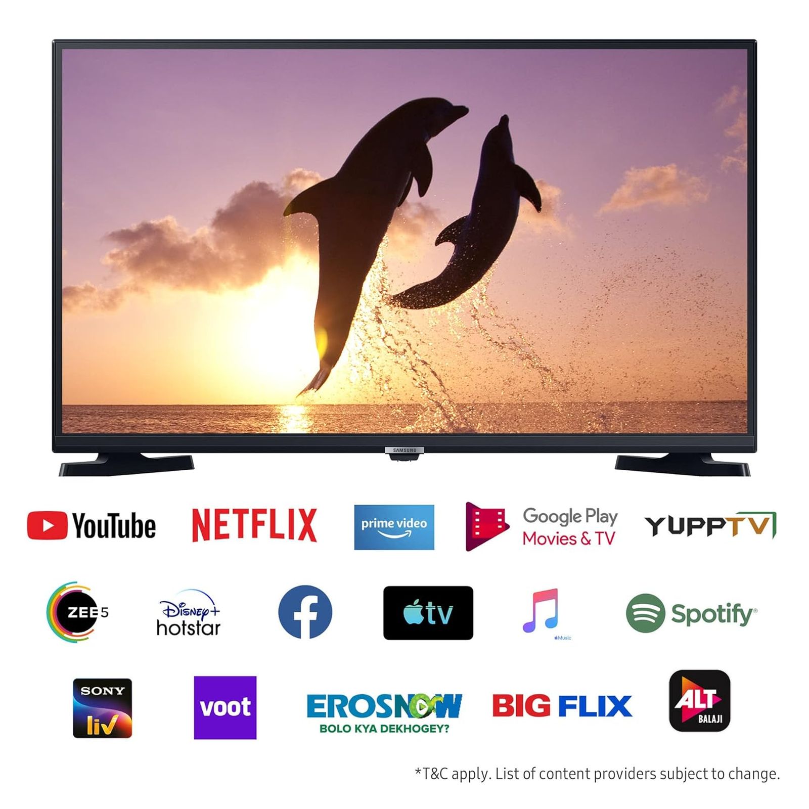 SAMSUNG T4380A Series 80 cm (32 inch) HD Ready LED Smart Tizen TV with PurColor (2022 model)_14