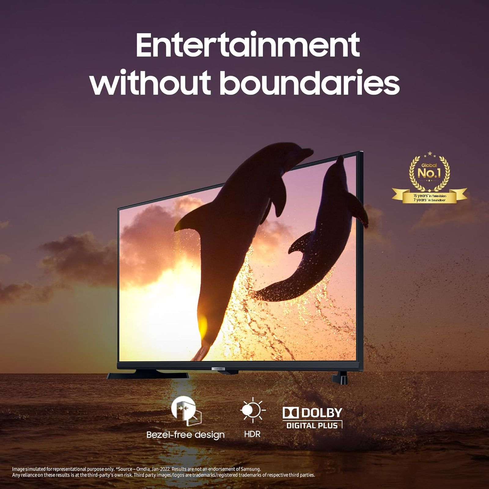 SAMSUNG T4380A Series 80 cm (32 inch) HD Ready LED Smart Tizen TV with PurColor (2022 model)_17