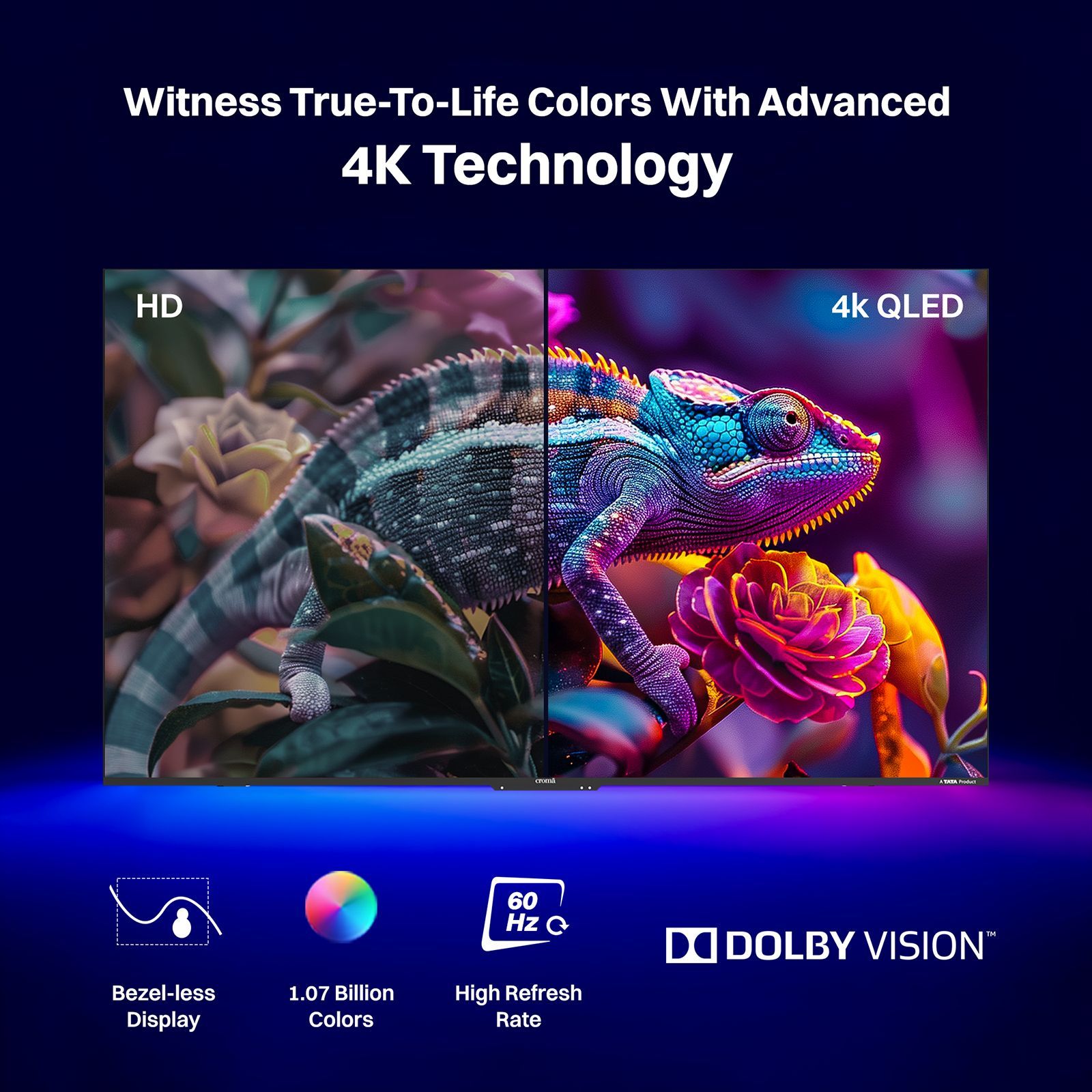 Croma 190 cm (75 inch) QLED 4K Ultra HD Google TV with Dolby Vision & Dolby Atmos Croma 190 cm (75 inch) QLED 4K Ultra HD Google TV with Dolby Vision & Dolby Atmos_13