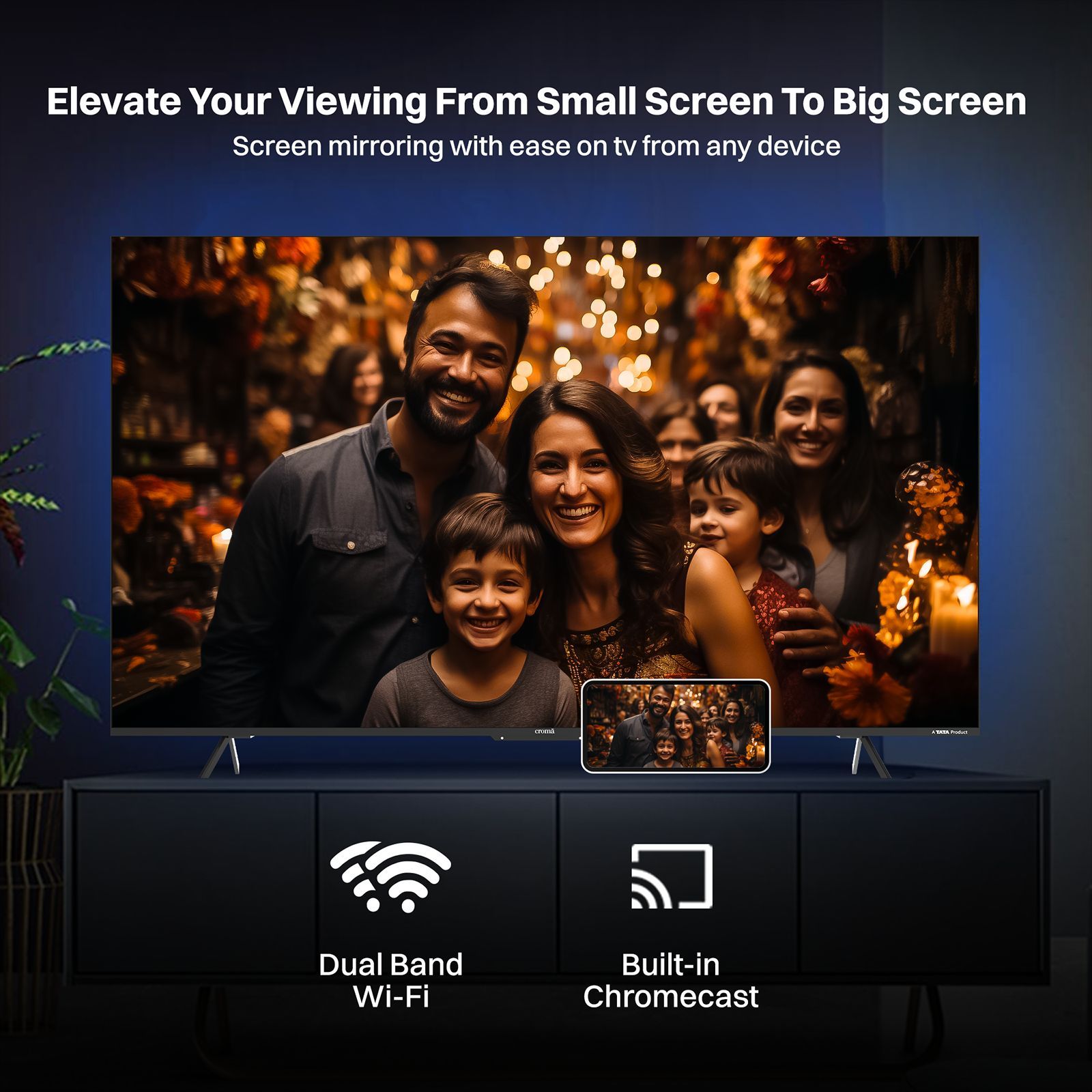 Croma 190 cm (75 inch) QLED 4K Ultra HD Google TV with Dolby Vision & Dolby Atmos Croma 190 cm (75 inch) QLED 4K Ultra HD Google TV with Dolby Vision & Dolby Atmos_16