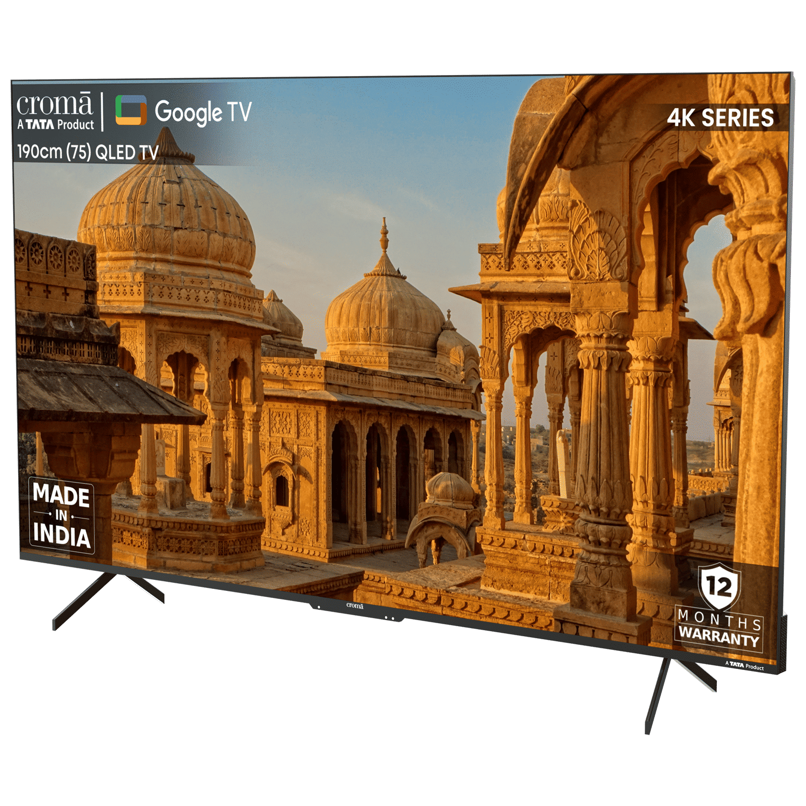 Croma 190 cm (75 inch) QLED 4K Ultra HD Google TV with Dolby Vision & Dolby Atmos Croma 190 cm (75 inch) QLED 4K Ultra HD Google TV with Dolby Vision & Dolby Atmos_5