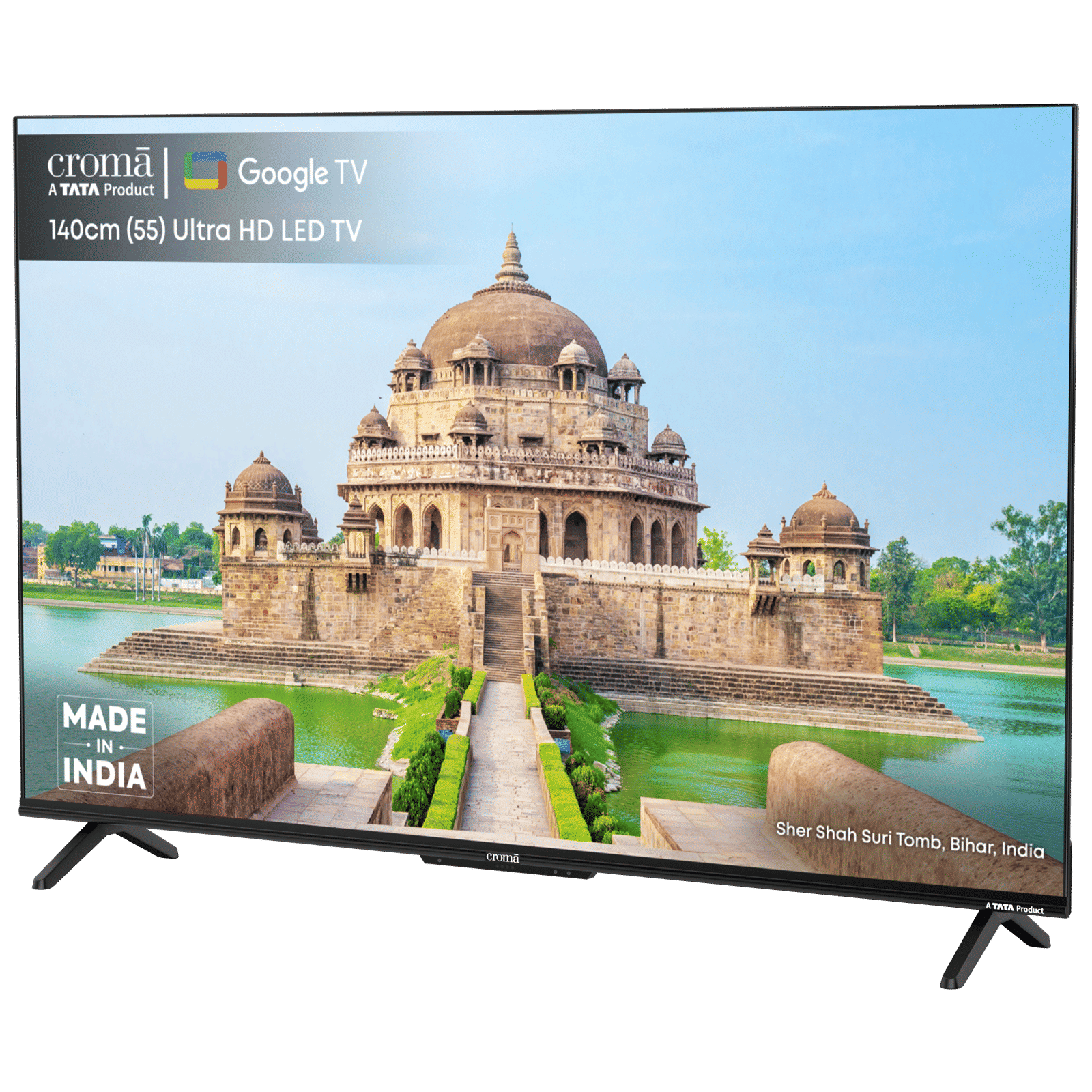 Croma 140 cm (55 inch) LED 4K Ultra HD Google TV with Dolby Audio (2025 model)_6