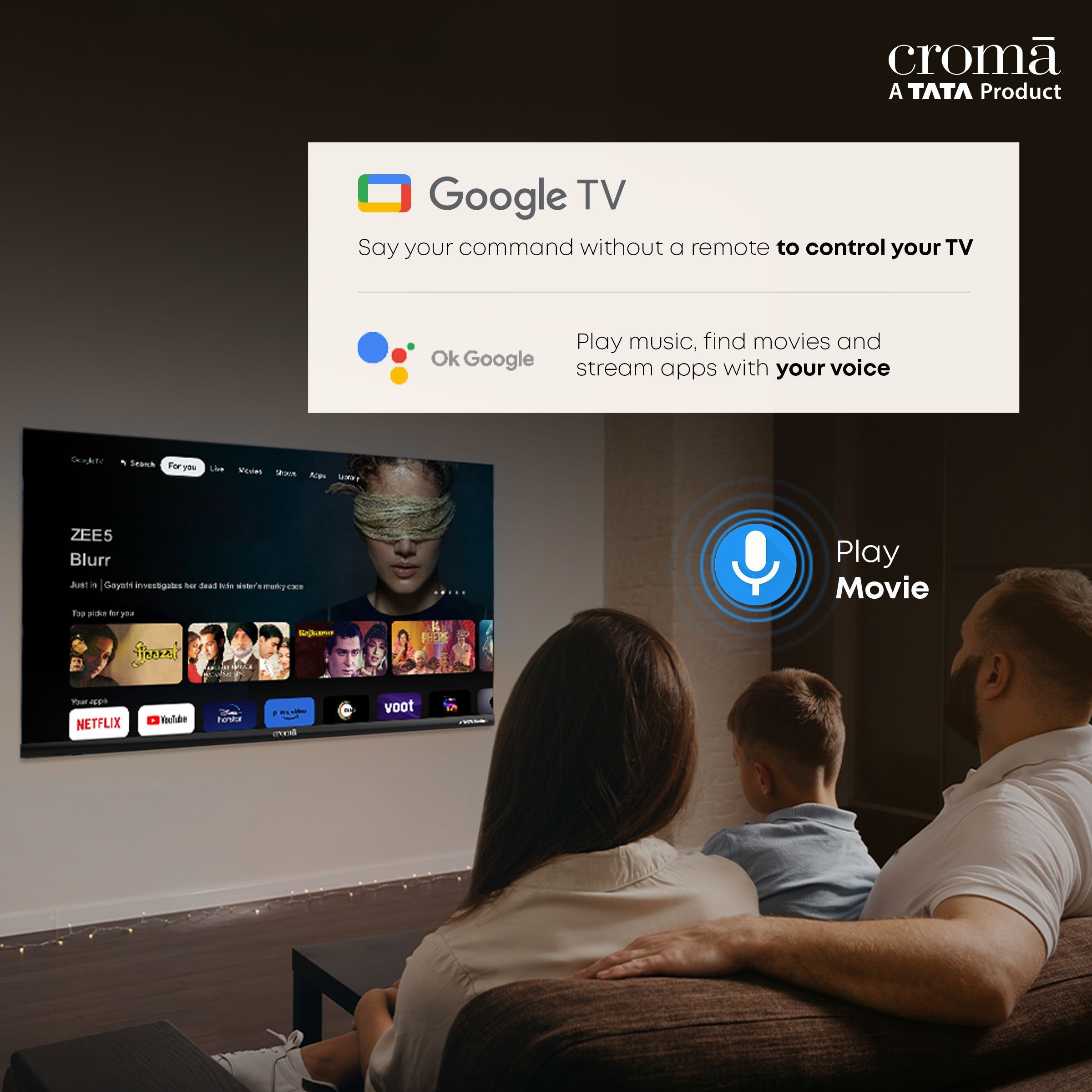 Croma 80 cm (32 inch) HD Ready LED Smart Google TV with Dolby Audio (2025 model) Croma 80 cm (32 inch) HD Ready LED Smart Google TV with Dolby Audio (2025 model)_13