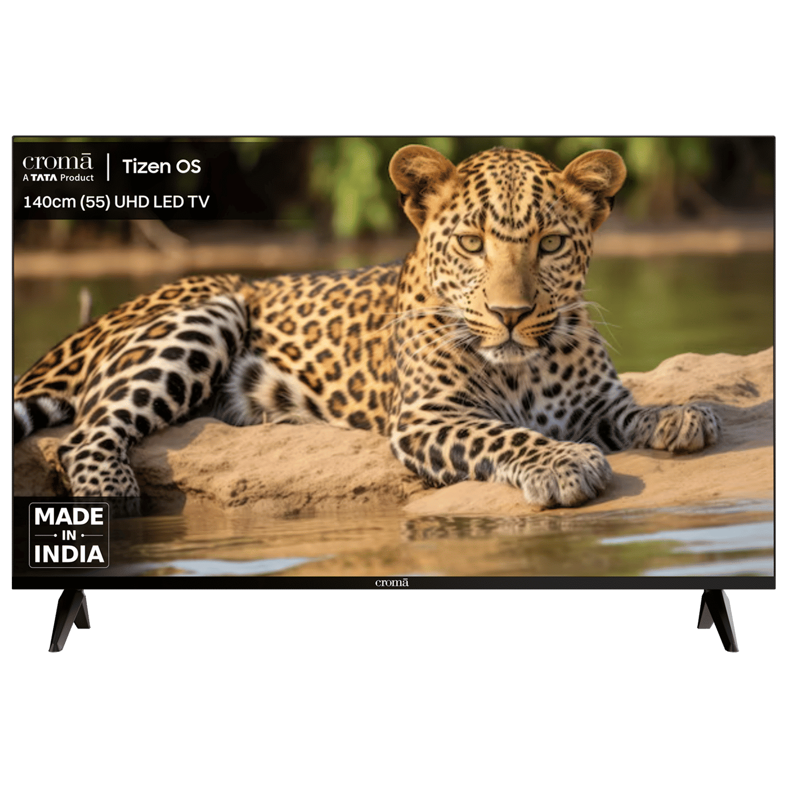 Croma 140 cm (55 inch) 4K Ultra HD LED Smart Tizen TV with Dolby Audio_1