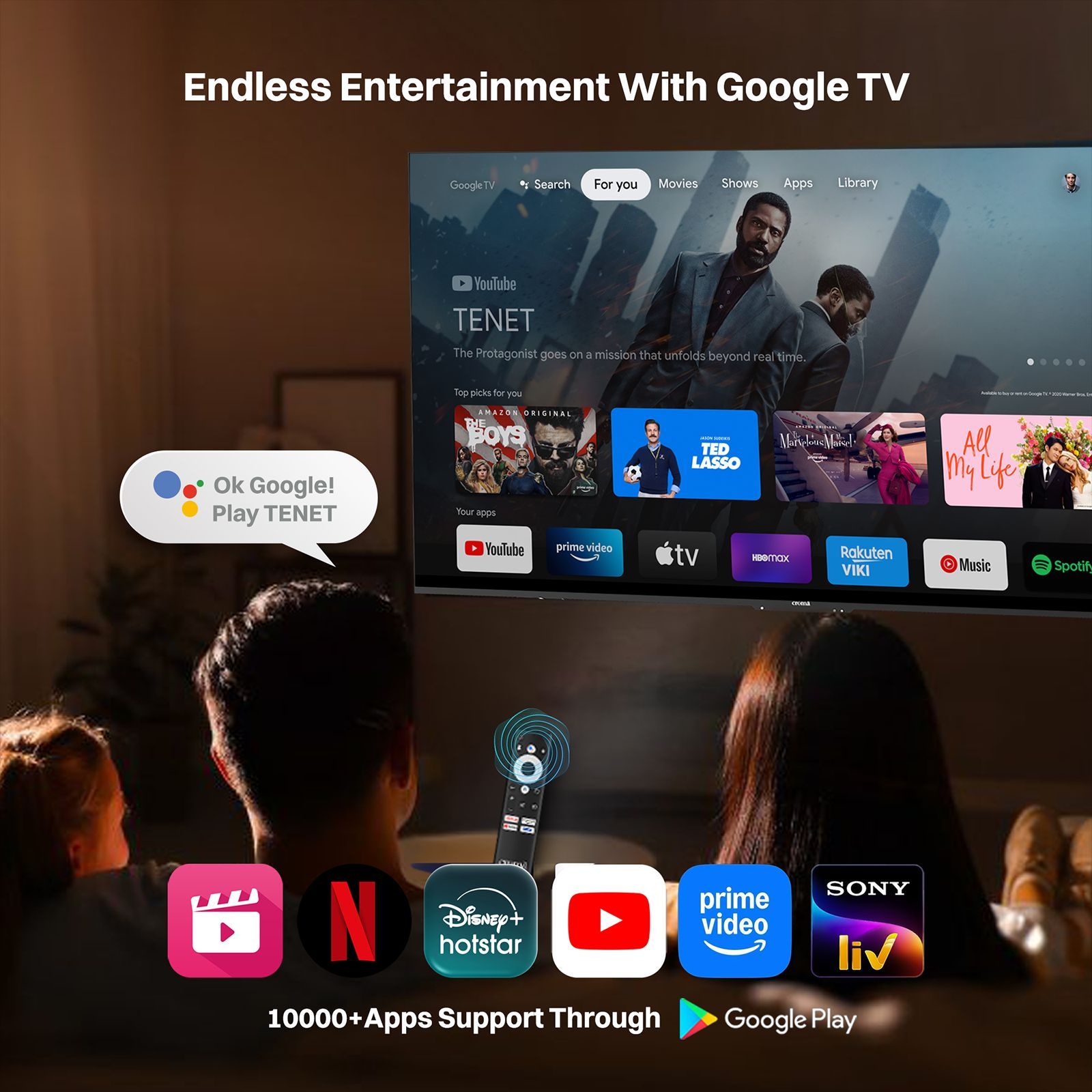 Croma 140 cm (55 inch) QLED 4K Ultra HD Google TV with Dolby Vision & Dolby Atmos_10