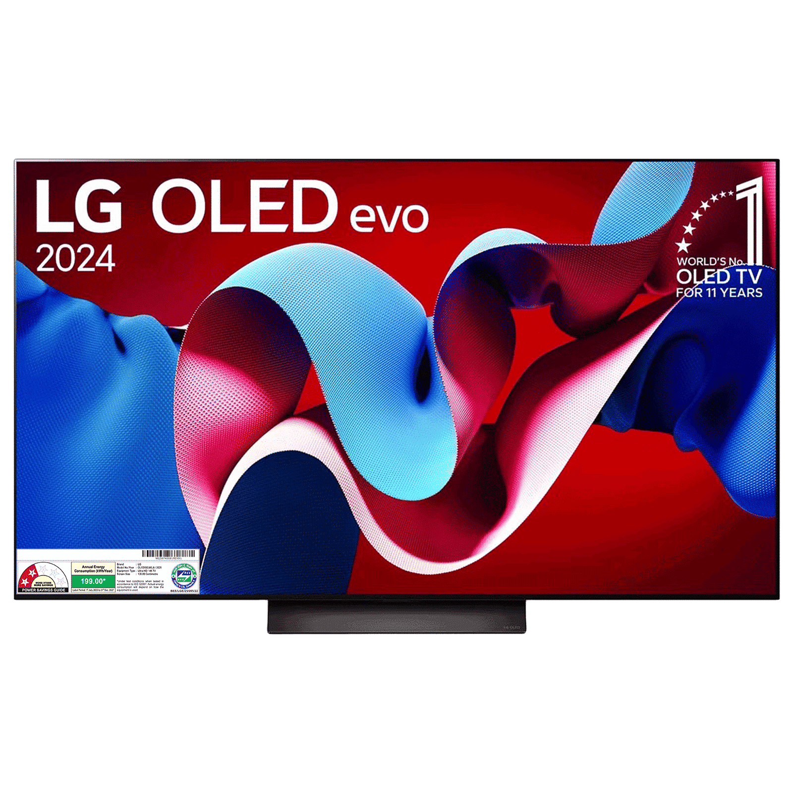 LG evo AI C4 139.7 cm (55 inch) OLED 4K Ultra HD Smart WebOS TV with Dolby Vision and Atmos (2025 model)_1