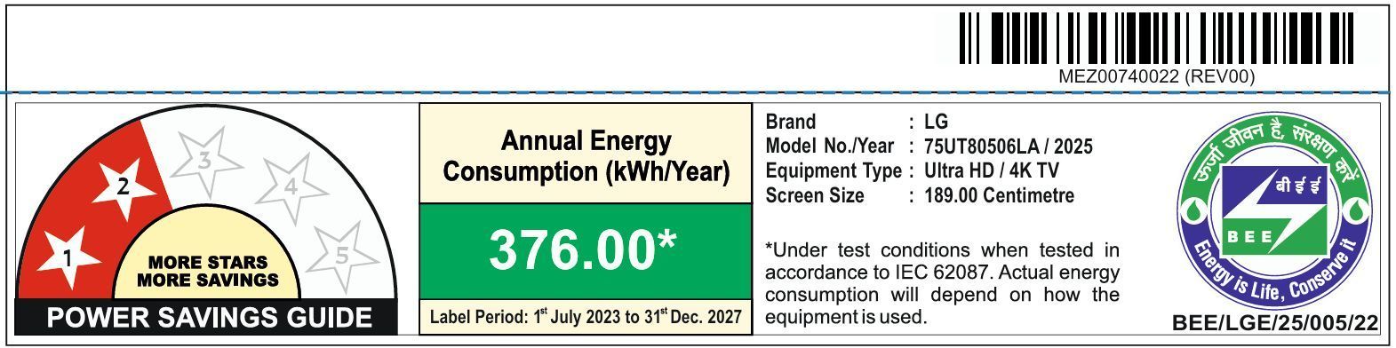 LG AI UT80 190.5 cm (75 inch) 4K Ultra HD LED Smart WebOS TV with Filmmaker Mode (2025 model)_3