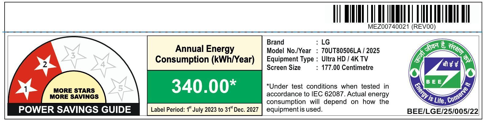 LG AI UT80 177.8 cm (70 inch) 4K Ultra HD LED Smart WebOS TV with Filmmaker Mode (2025 model) LG AI UT80 177.8 cm (70 inch) 4K Ultra HD LED Smart WebOS TV with Filmmaker Mode (2025 model)_4