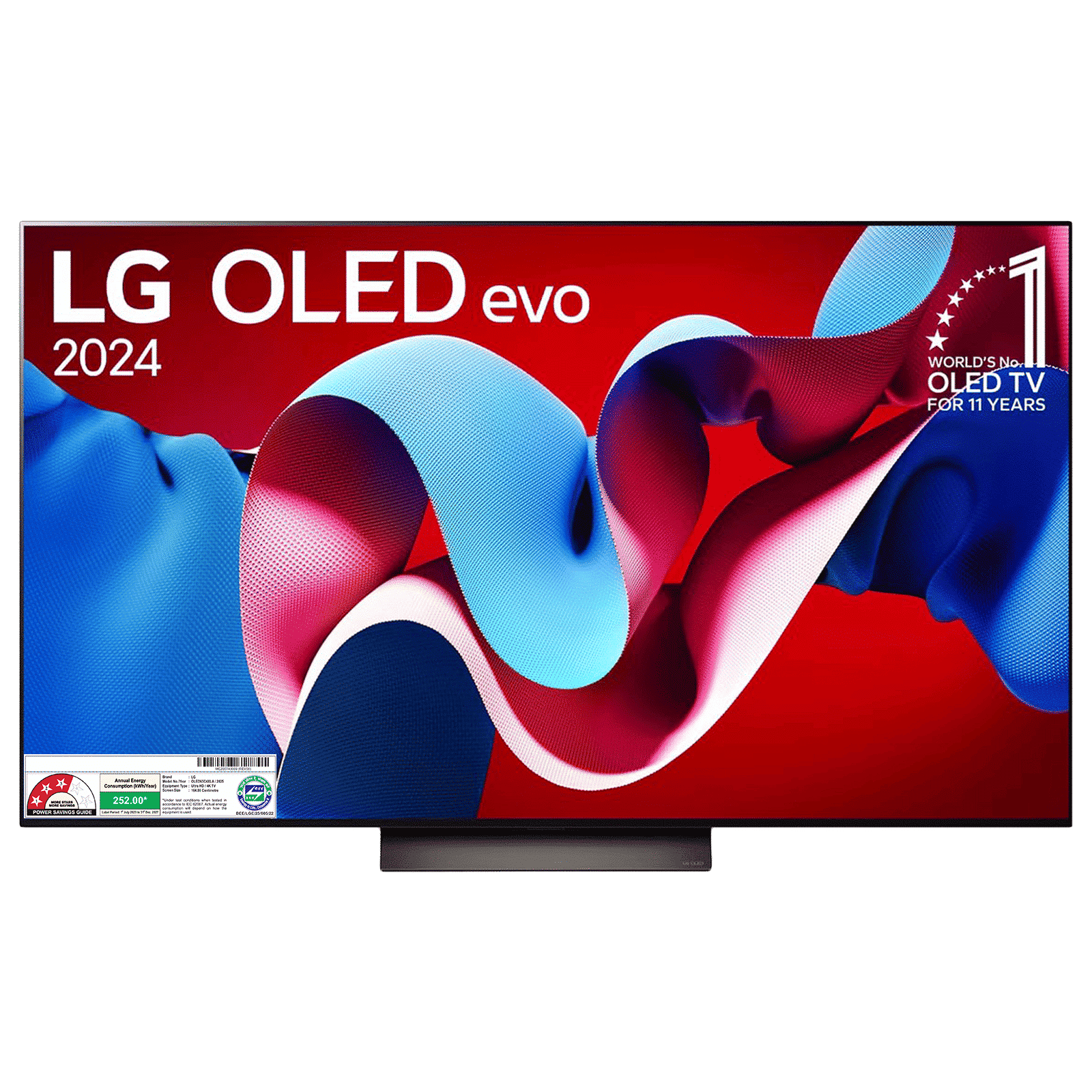 LG evo AI C4 165.1cm (65 inch) OLED 4K Ultra HD Smart WebOS TV with Dolby Vision and Atmos (2025 model) LG evo AI C4 165.1cm (65 inch) OLED 4K Ultra HD Smart WebOS TV with Dolby Vision and Atmos (2025 model)_1