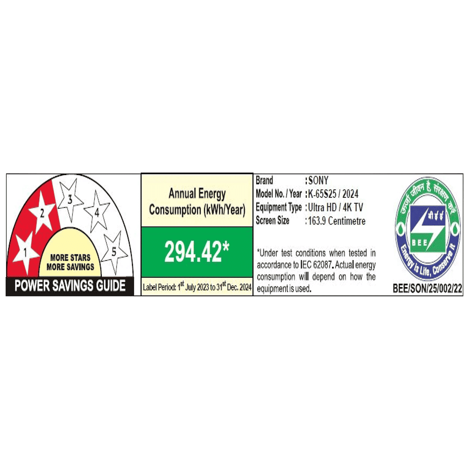 SONY BRAVIA 2 165 cm (65 inch) 4K Ultra HD LCD Smart Android TV with Live Colour Technology (2024 Model)_4