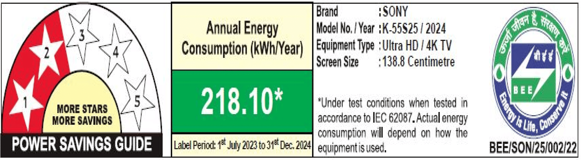 SONY BRAVIA 2 139.7 cm (55 inch) 4K Ultra HD LCD Smart Android TV with Live Colour Technology (2024 Model) _4