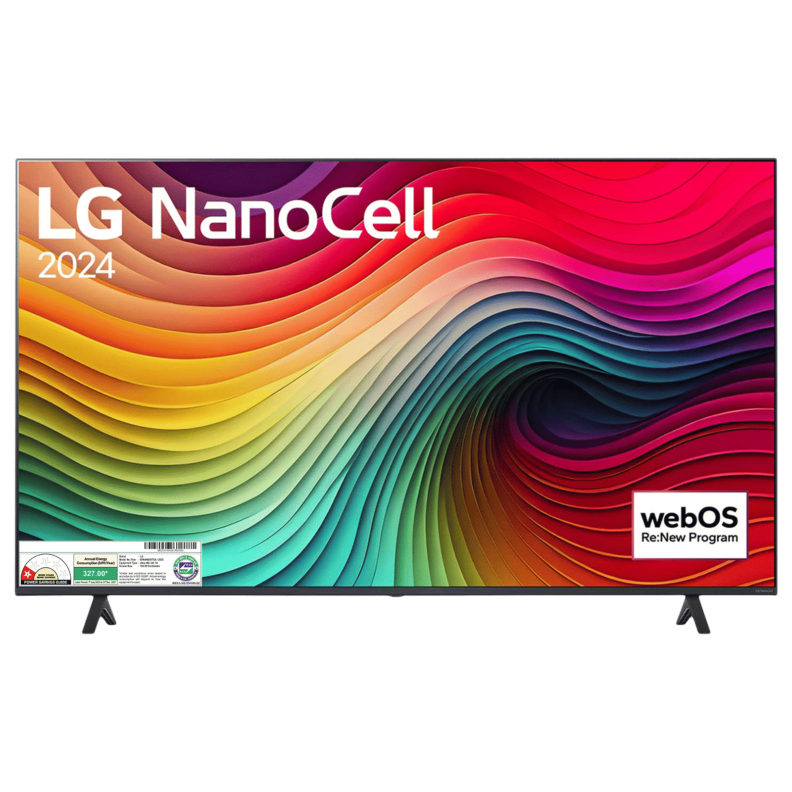 LG NANO80 Nano Cell 165.1 cm (65 inch) 4K Ultra HD Smart WebOS TV with AI Customization (2025 model)_1