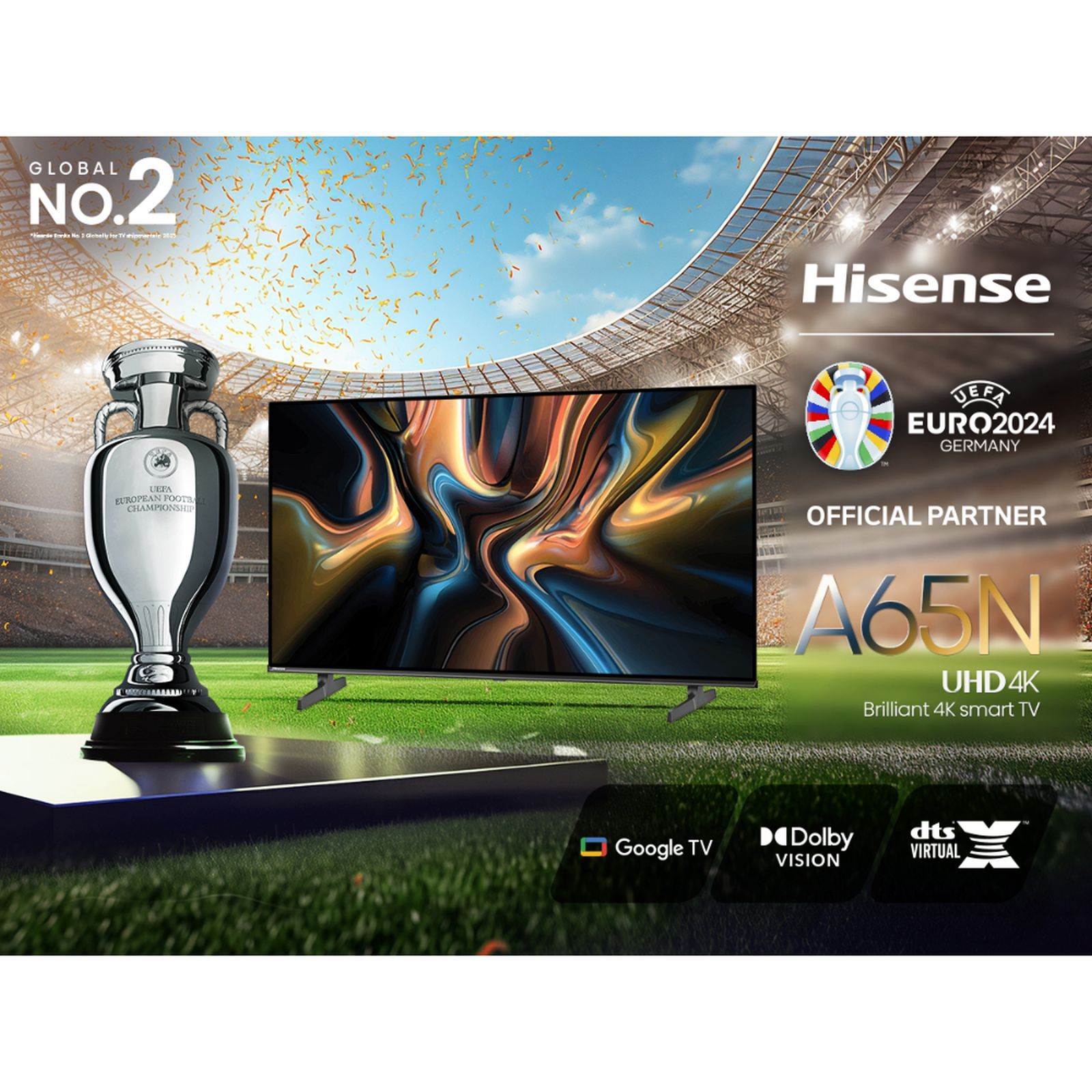 Hisense A65N 109.22 cm (43 inch) LED 4K Ultra HD Google TV with Dolby Vision & Dolby Digital (2024 model) Hisense A65N 109.22 cm (43 inch) LED 4K Ultra HD Google TV with Dolby Vision & Dolby Digital (2024 model)_7