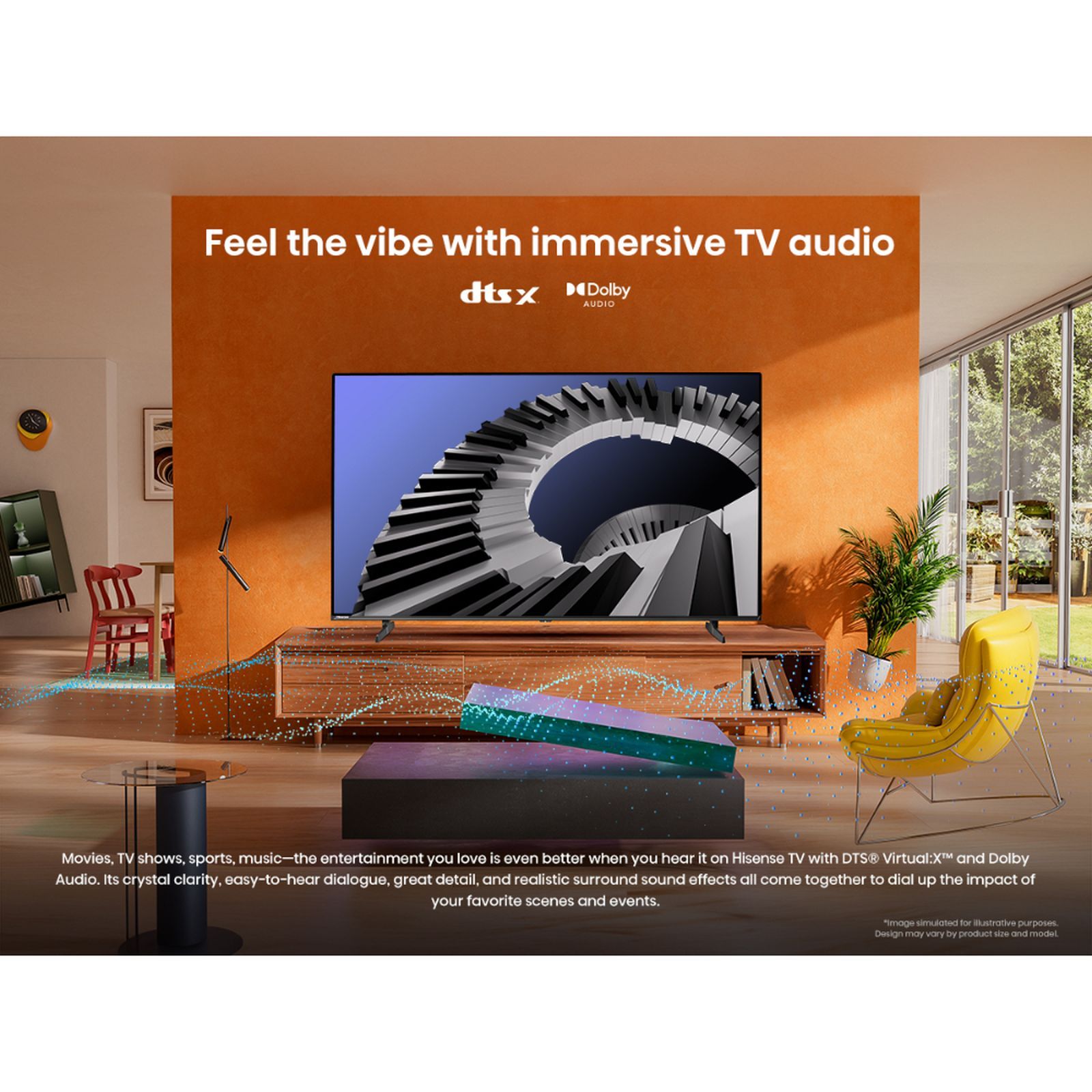 Hisense A65N 109.22 cm (43 inch) LED 4K Ultra HD Google TV with Dolby Vision & Dolby Digital (2024 model) Hisense A65N 109.22 cm (43 inch) LED 4K Ultra HD Google TV with Dolby Vision & Dolby Digital (2024 model)_4