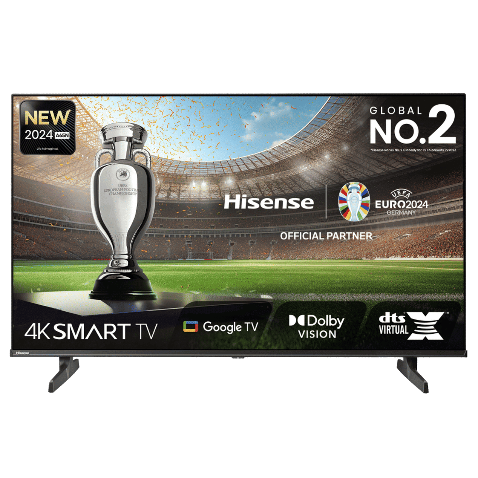 Hisense A65N 109.22 cm (43 inch) LED 4K Ultra HD Google TV with Dolby Vision & Dolby Digital (2024 model) Hisense A65N 109.22 cm (43 inch) LED 4K Ultra HD Google TV with Dolby Vision & Dolby Digital (2024 model)_1