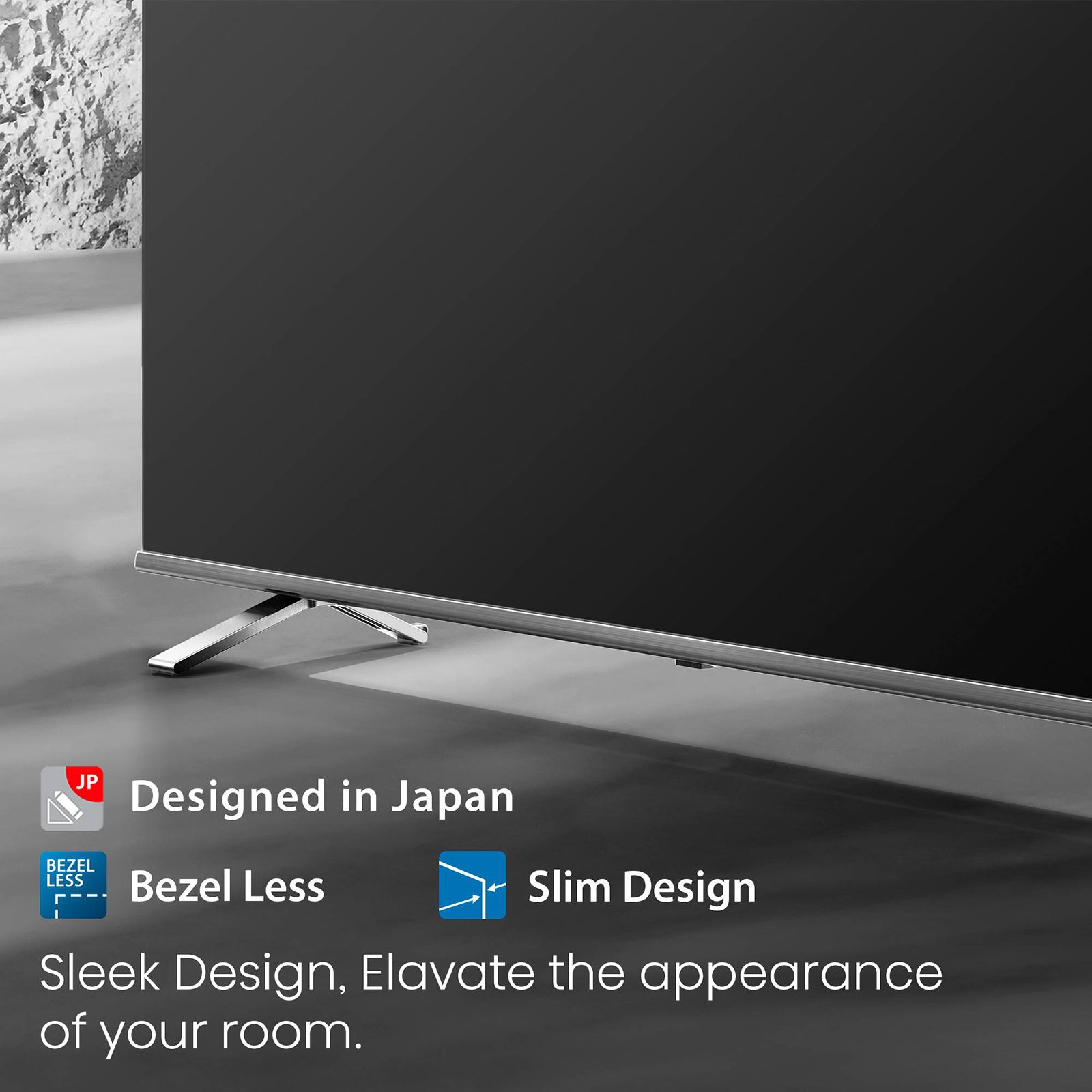 TOSHIBA C450 109.22 cm (43 inch) QLED 4K Ultra HD VIDDA TV with Regza Engine ZR_18