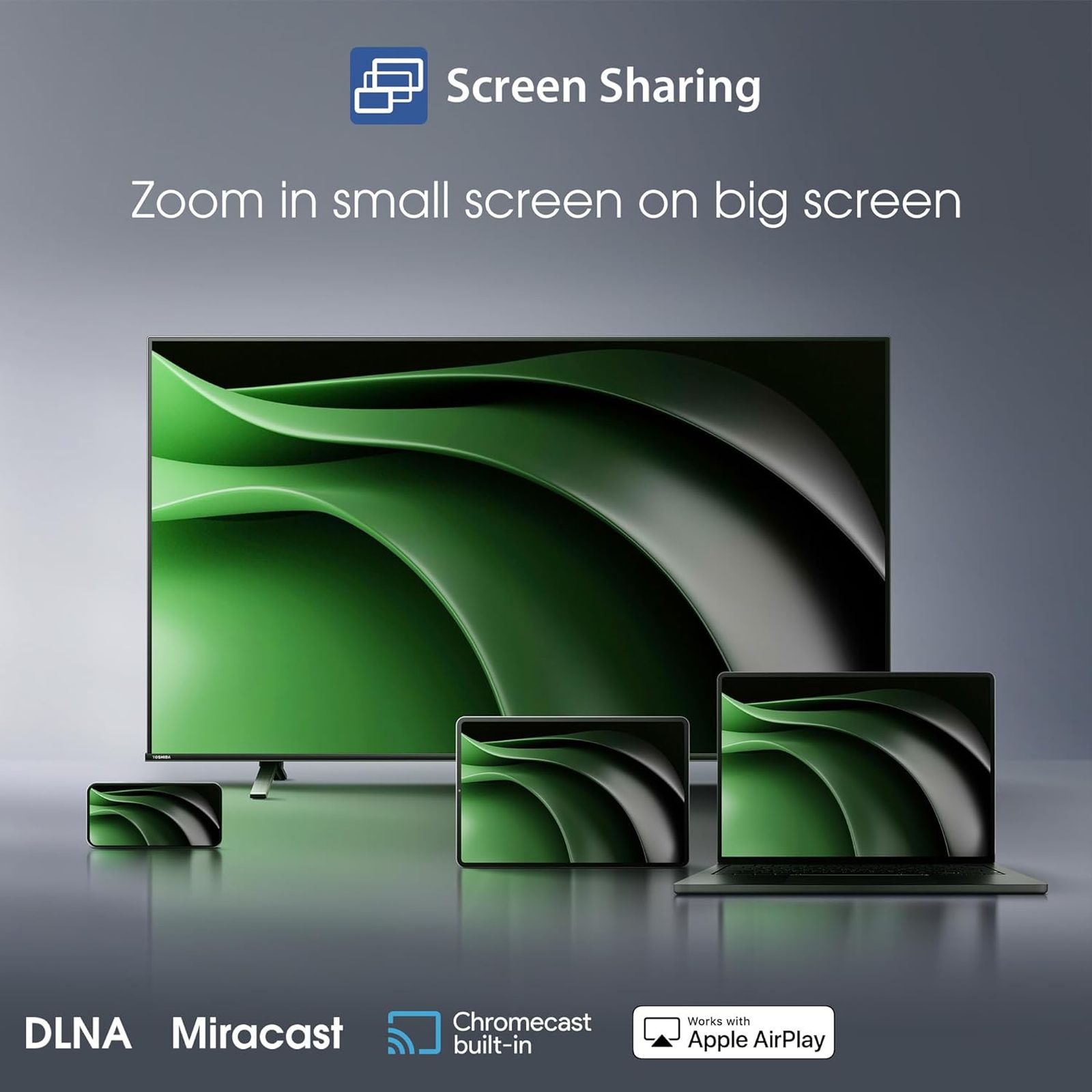 TOSHIBA C350NP 108 cm (43 inch) 4K Ultra HD LED Google TV with Regza Engine 4K (2024 model) TOSHIBA C350NP 108 cm (43 inch) 4K Ultra HD LED Google TV with Regza Engine 4K (2024 model)_14