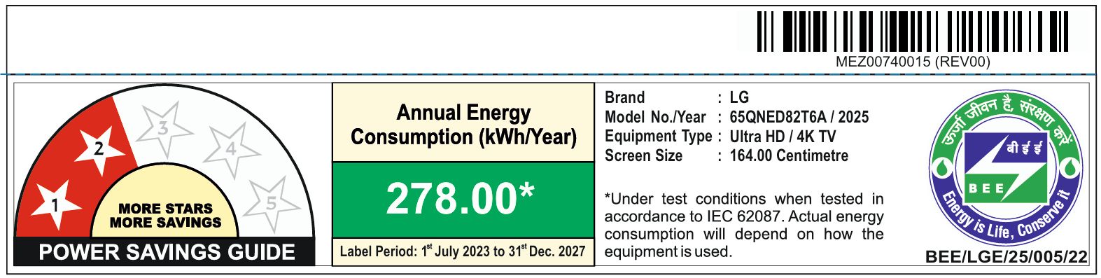 LG QNED82T 165.1 cm (65 inch) QNED 4K Ultra HD Smart WebOS TV with AI Processor 4K Gen7 (2025 model)_4