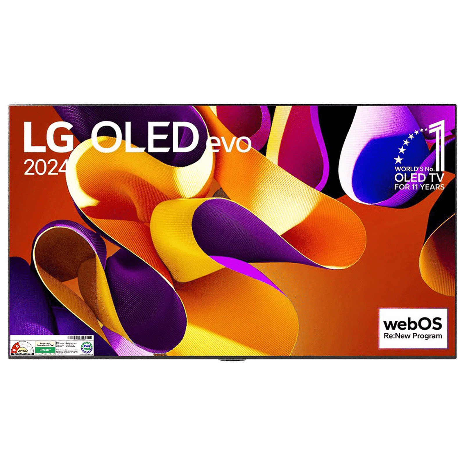 LG evo AI G4 165.1 cm (65 inch) OLED 4K Ultra HD Smart WebOS TV with Dolby Atmos (2025 model)_1