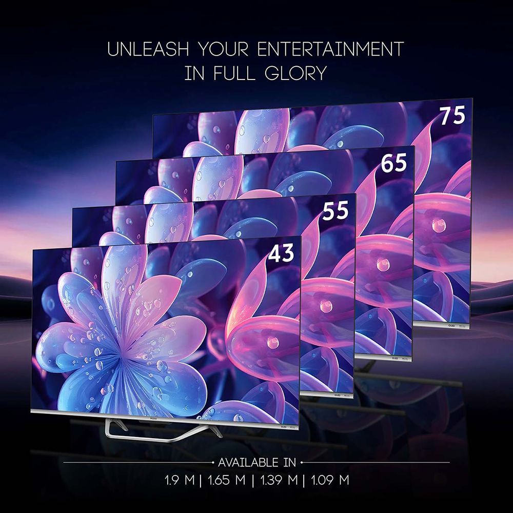 Haier S800QT 109.22 cm (43 inch) 4K Ultra HD QLED Smart Google TV with Dolby Vision & Dolby Atmos (2024 model) Haier S800QT 109.22 cm (43 inch) 4K Ultra HD QLED Smart Google TV with Dolby Vision & Dolby Atmos (2024 model)_10