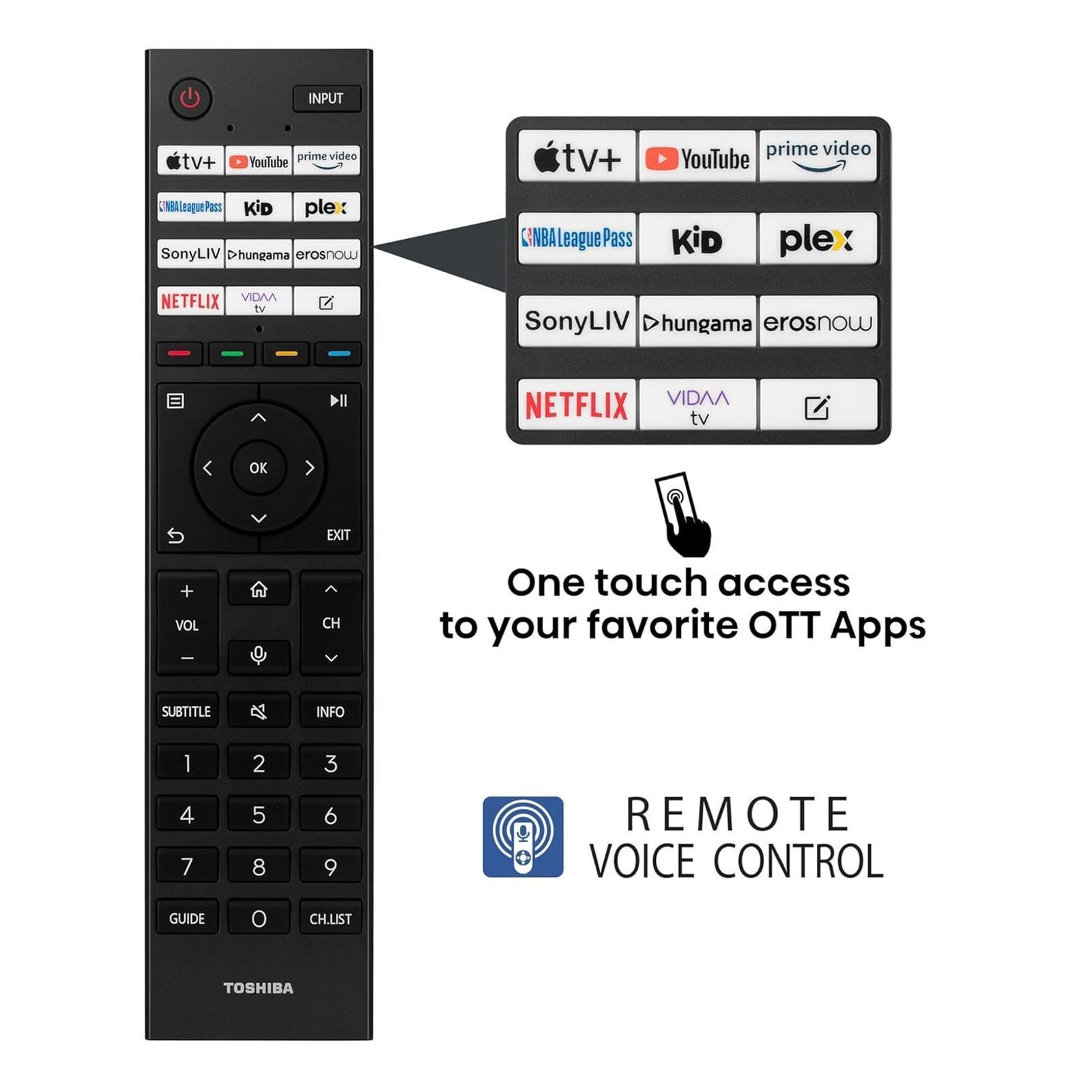 TOSHIBA C450 127 cm (50 inch) 4K Ultra HD QLED Smart VIDAA TV with Built-in Alexa (2024 model)_7