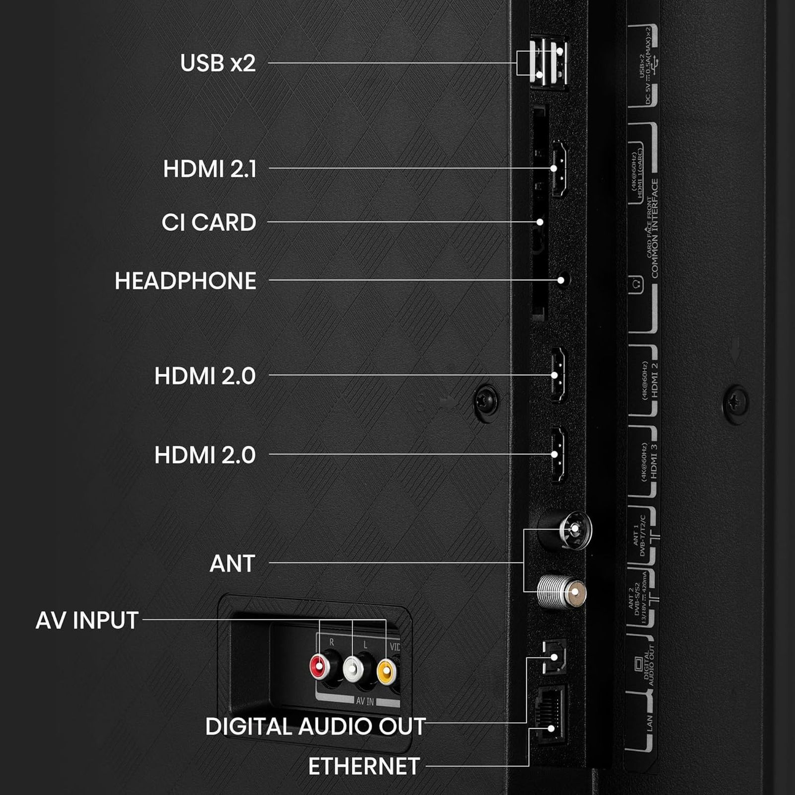 TOSHIBA C450 140 cm (55 inch) 4K Ultra HD QLED VIDAA TV with Dolby Vision and Dolby Atmos (2024 model)_7