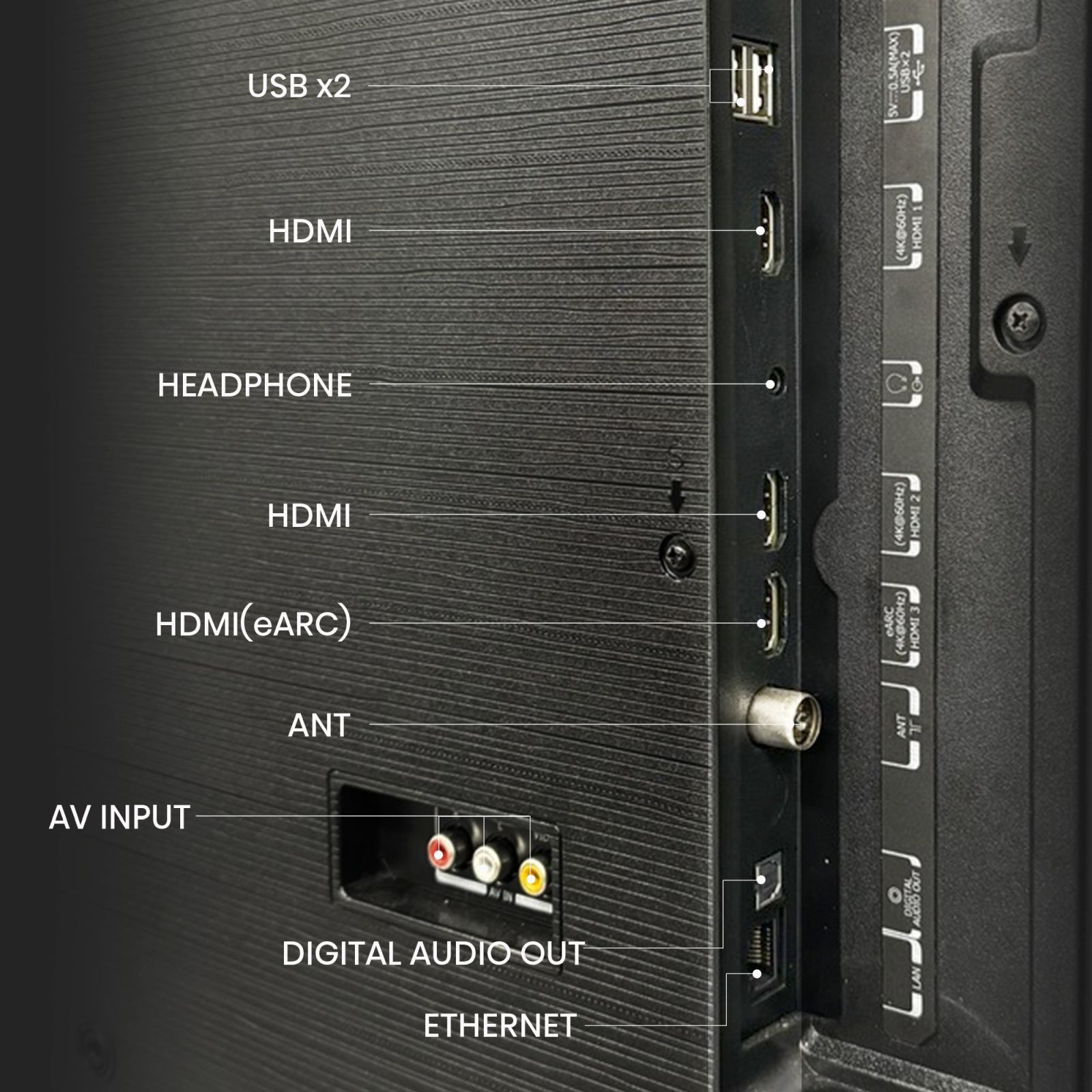 TOSHIBA C350NP 139 cm (55 inch) 4K Ultra HD LED Google TV with Regza Engine 4K (2024 model) TOSHIBA C350NP 139 cm (55 inch) 4K Ultra HD LED Google TV with Regza Engine 4K (2024 model)_5