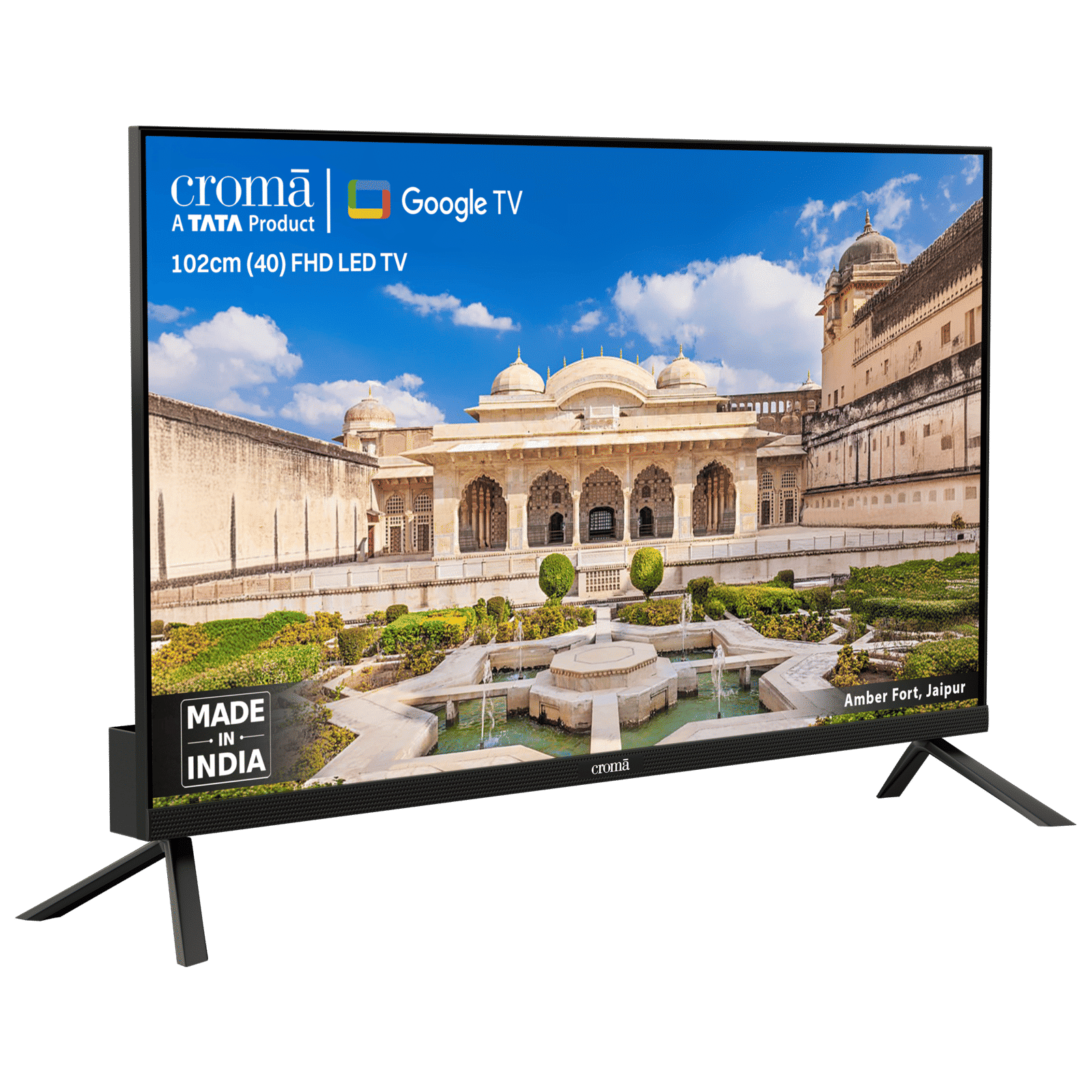 Croma 102 cm (40 inch) Full HD LED Smart Google TV with Dolby Audio _9